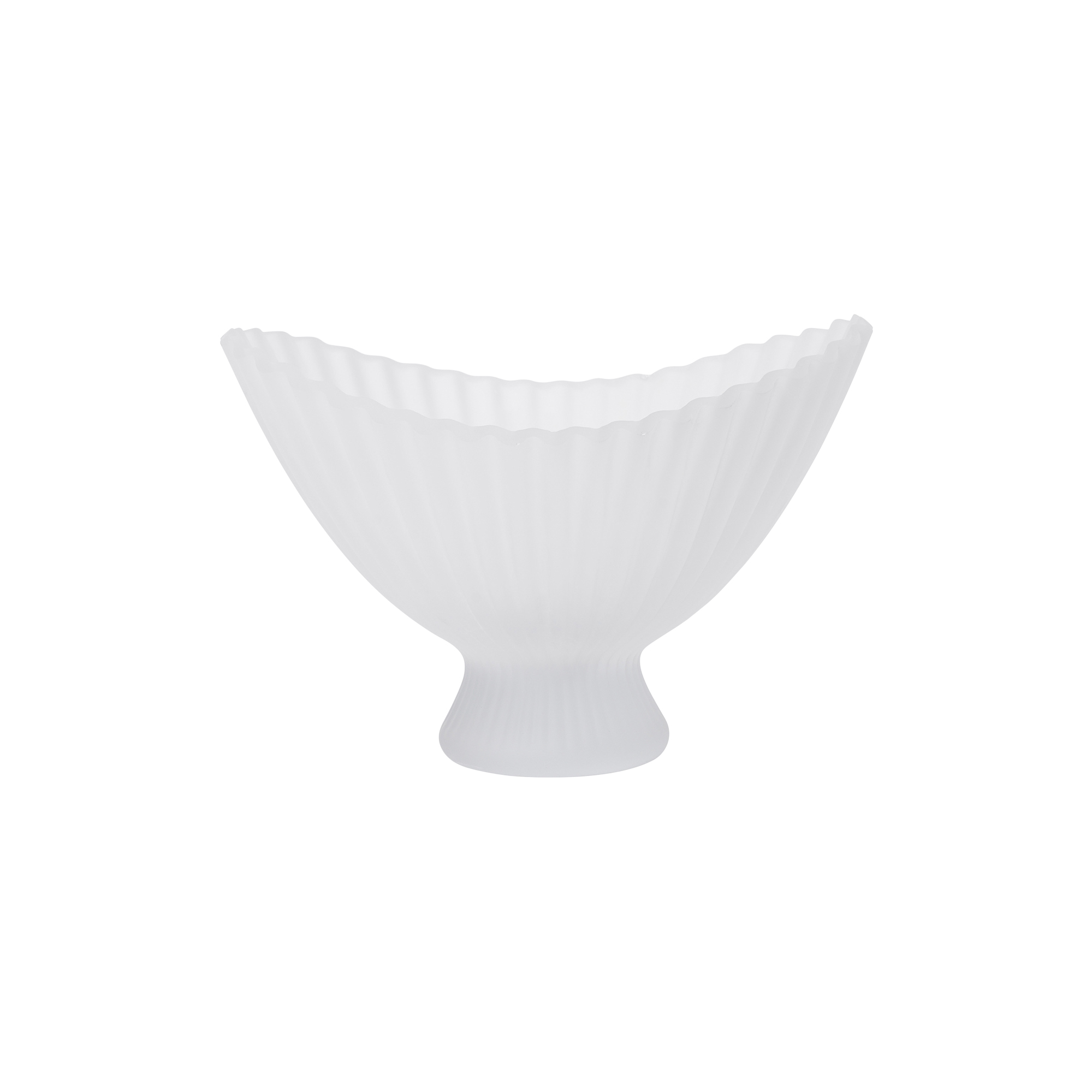 Ferm Living - Fountain Skål Large, frosted - Large