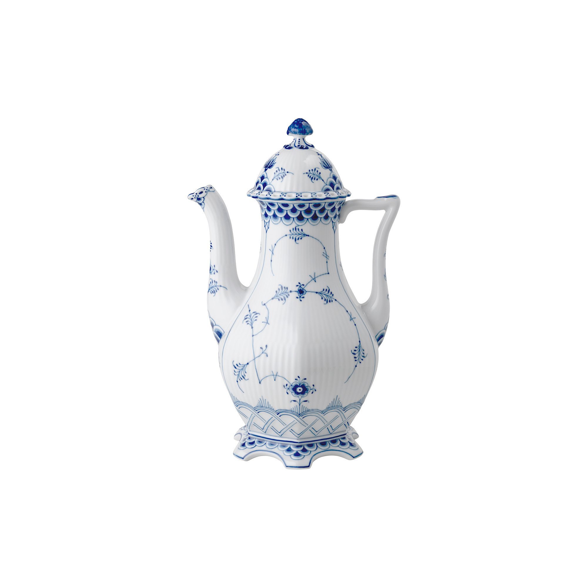 Royal Copenhagen - Musselmalet Helblonde kaffekande 100 cl - 100cl