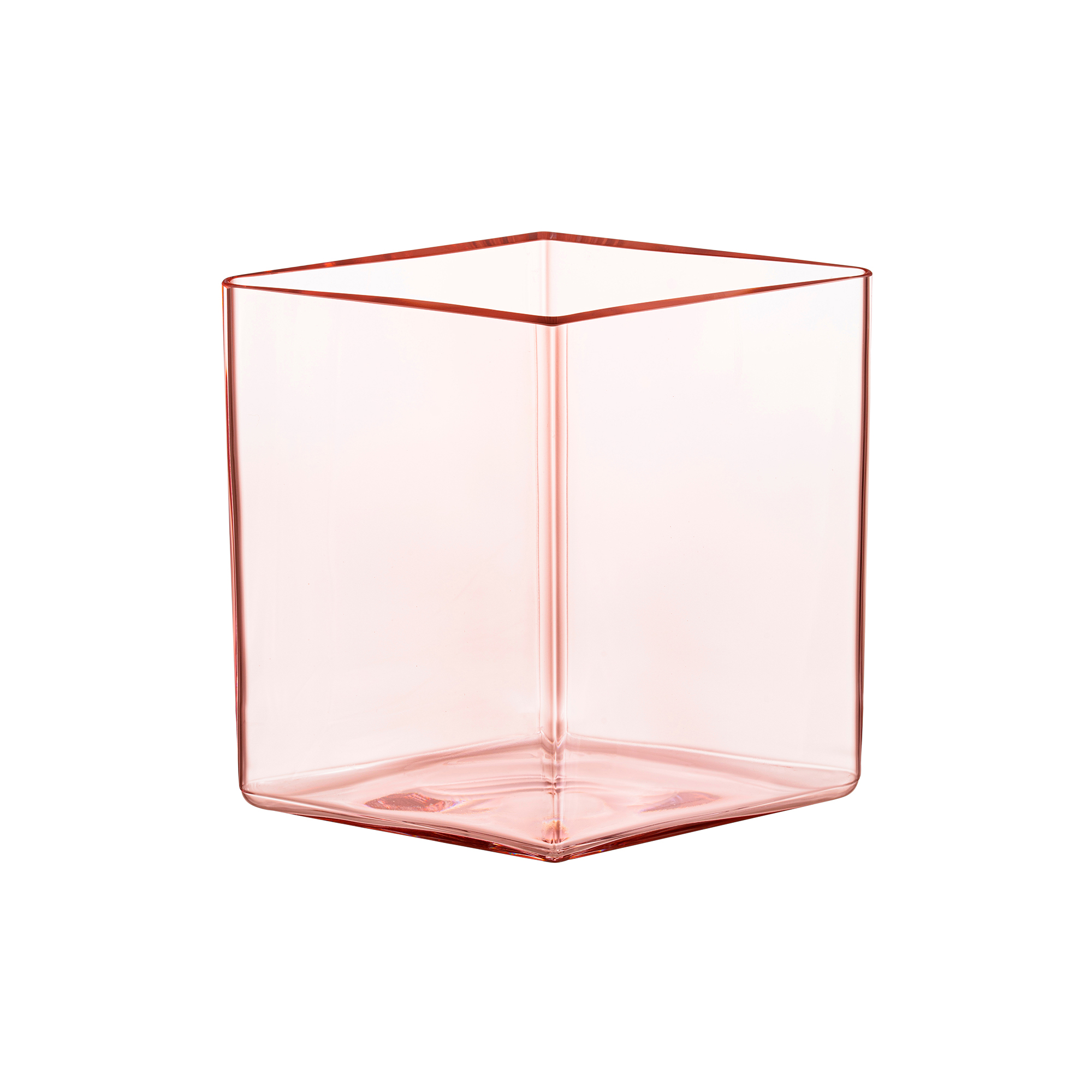 Iittala - Ruutu vase, salmon pink