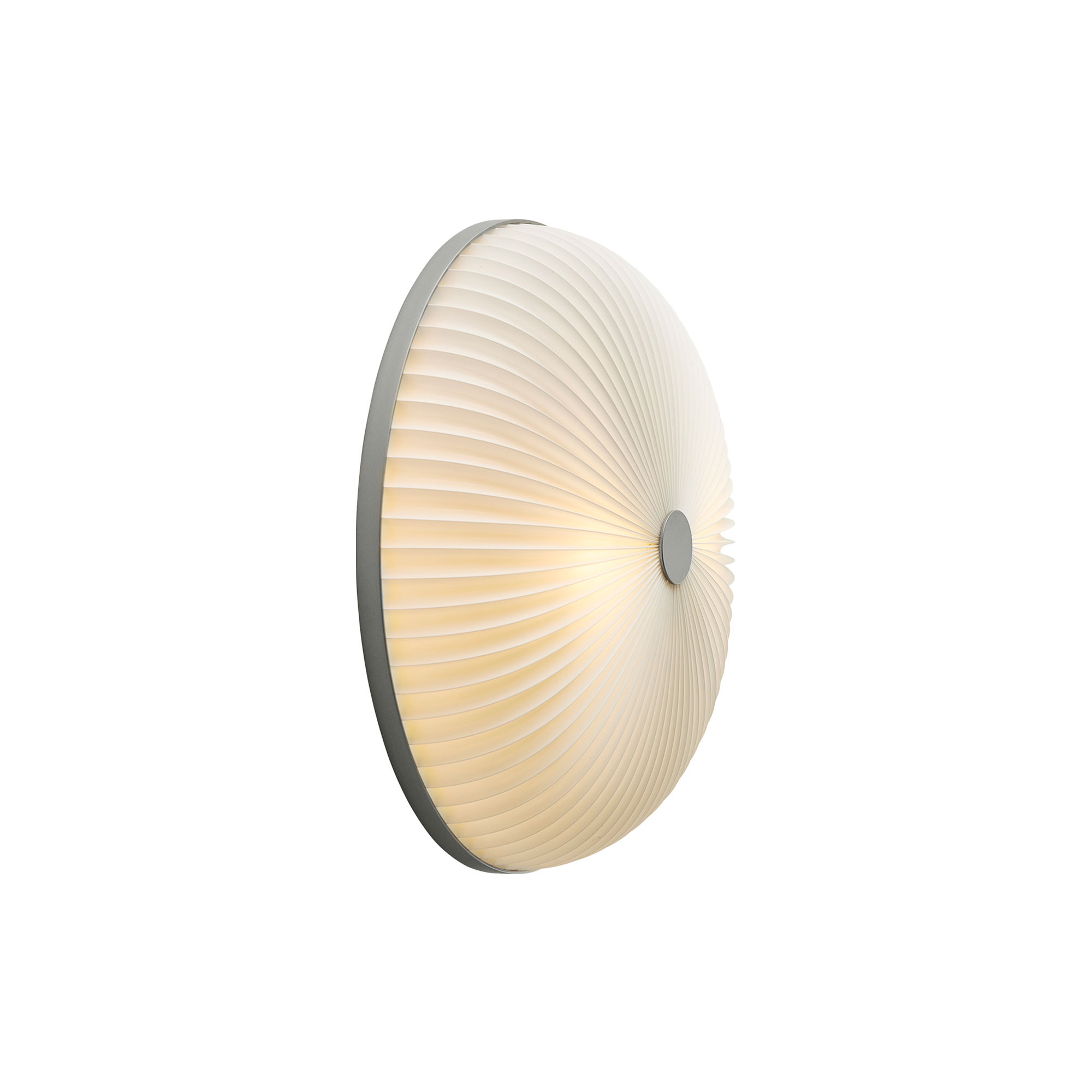 LE KLINT - Lamella 235 væg/loftlampe, aluminium - H: 12 x Ø 35 cm.