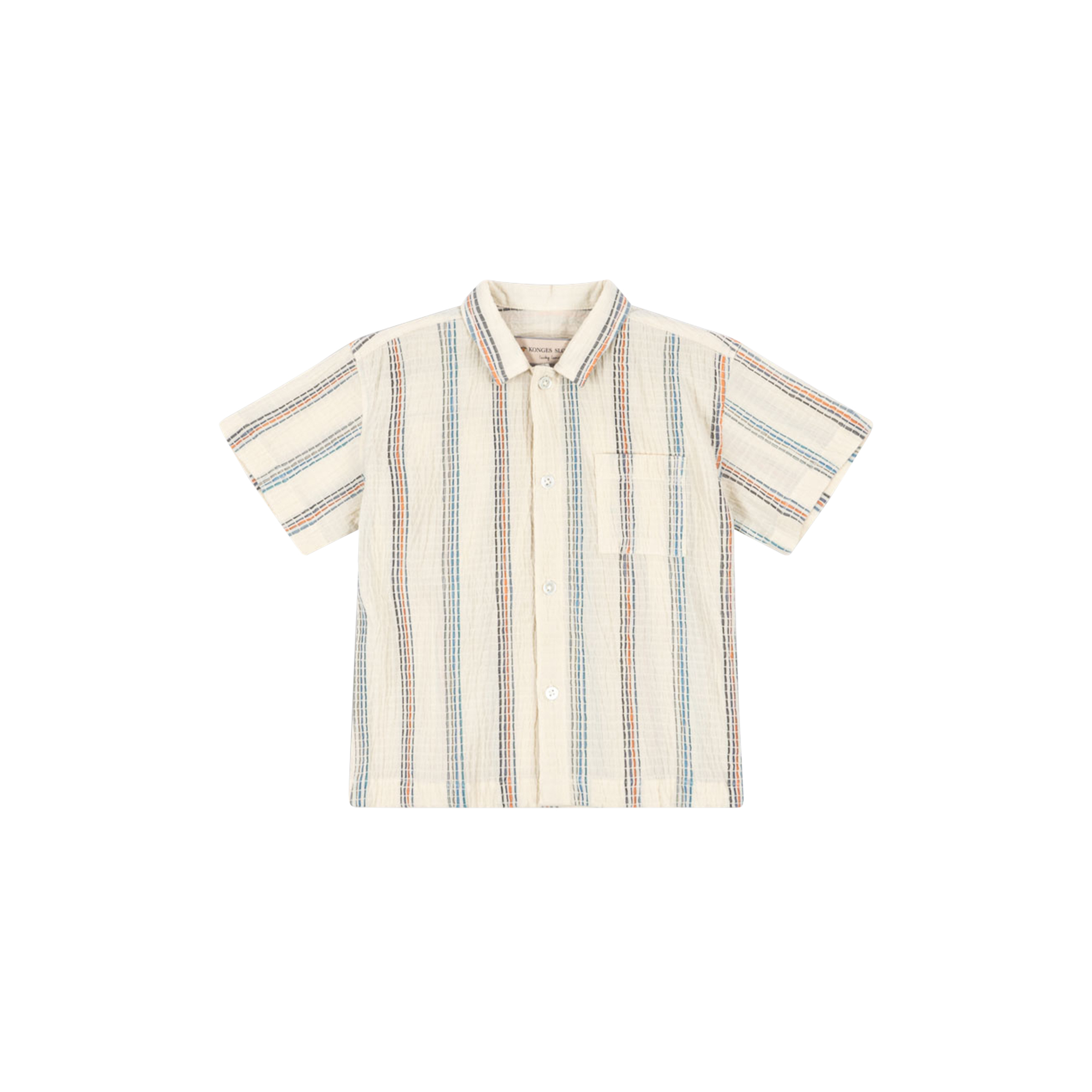 Konges Sløjd - Vincent SS Shirt, antique white - Str. 18M
