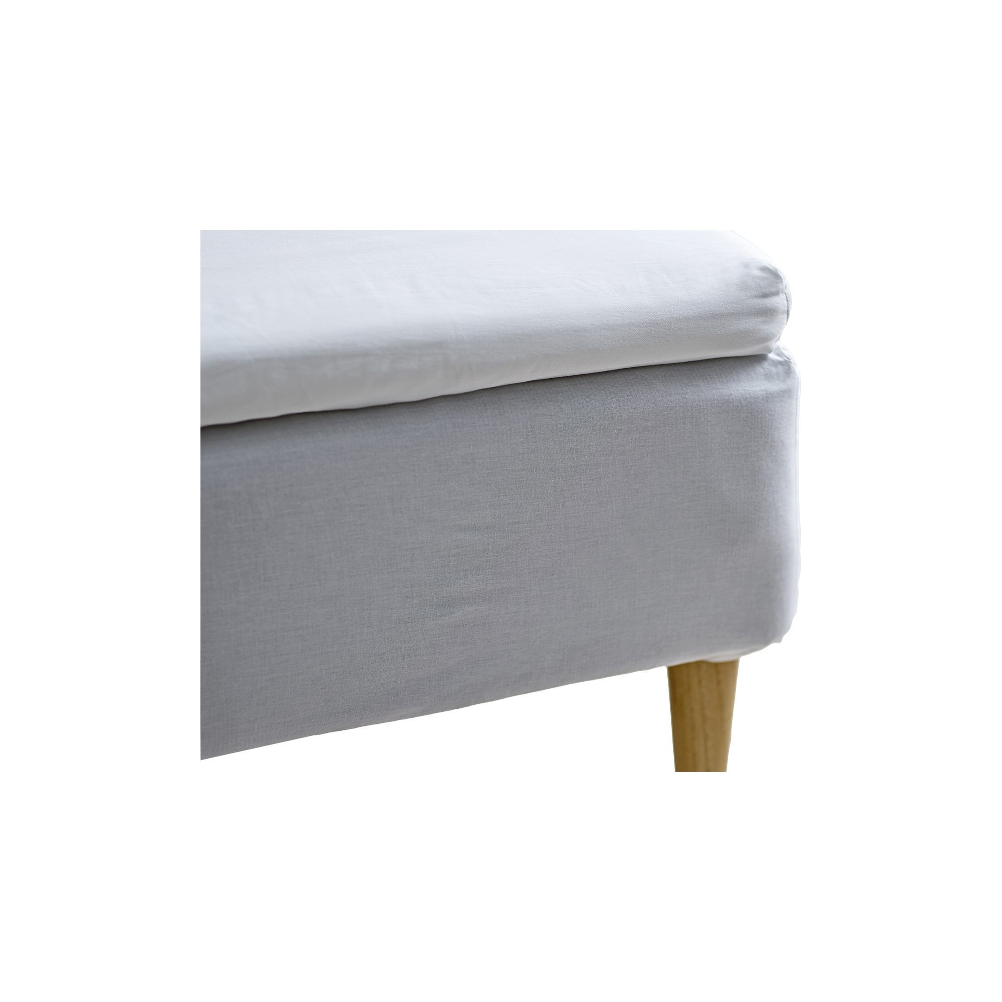 Södahl - Calm kuvertlagen, white - 90x210 cm