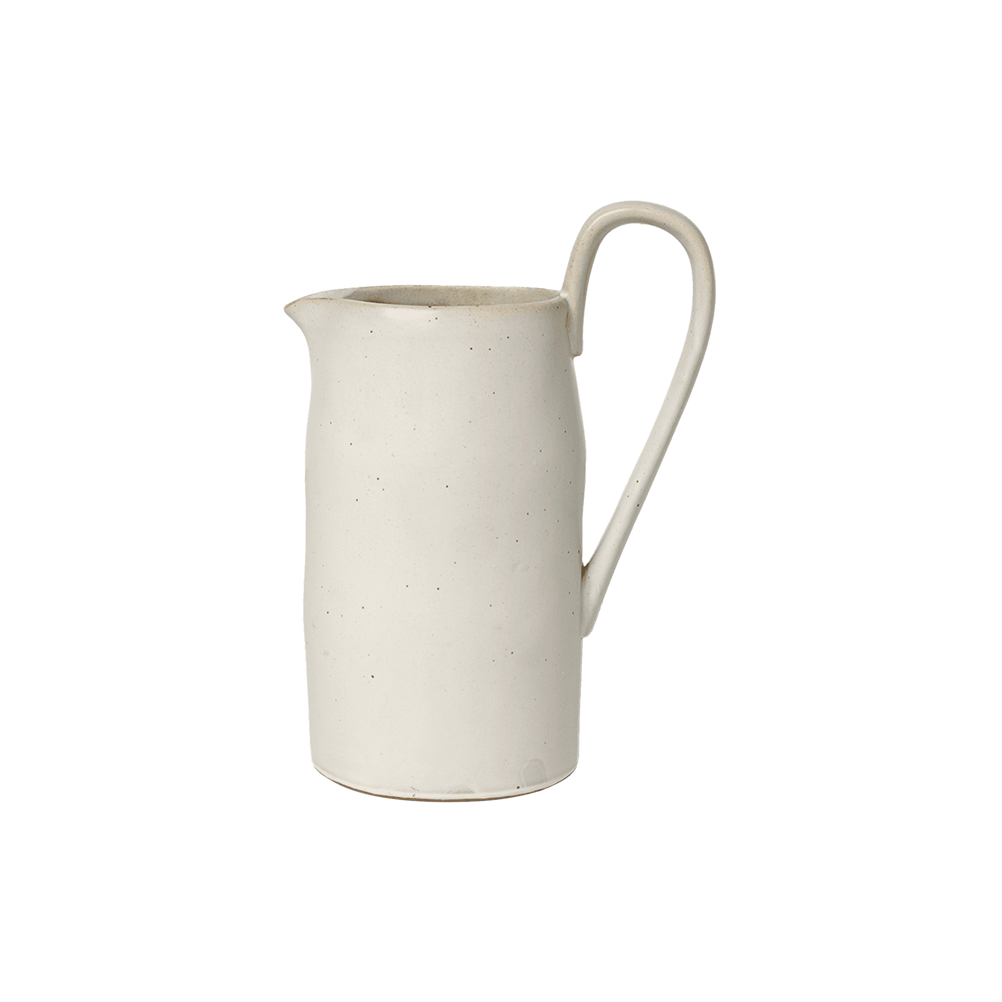 Ferm Living - Flow Kande, off-white speckle - H22 cm