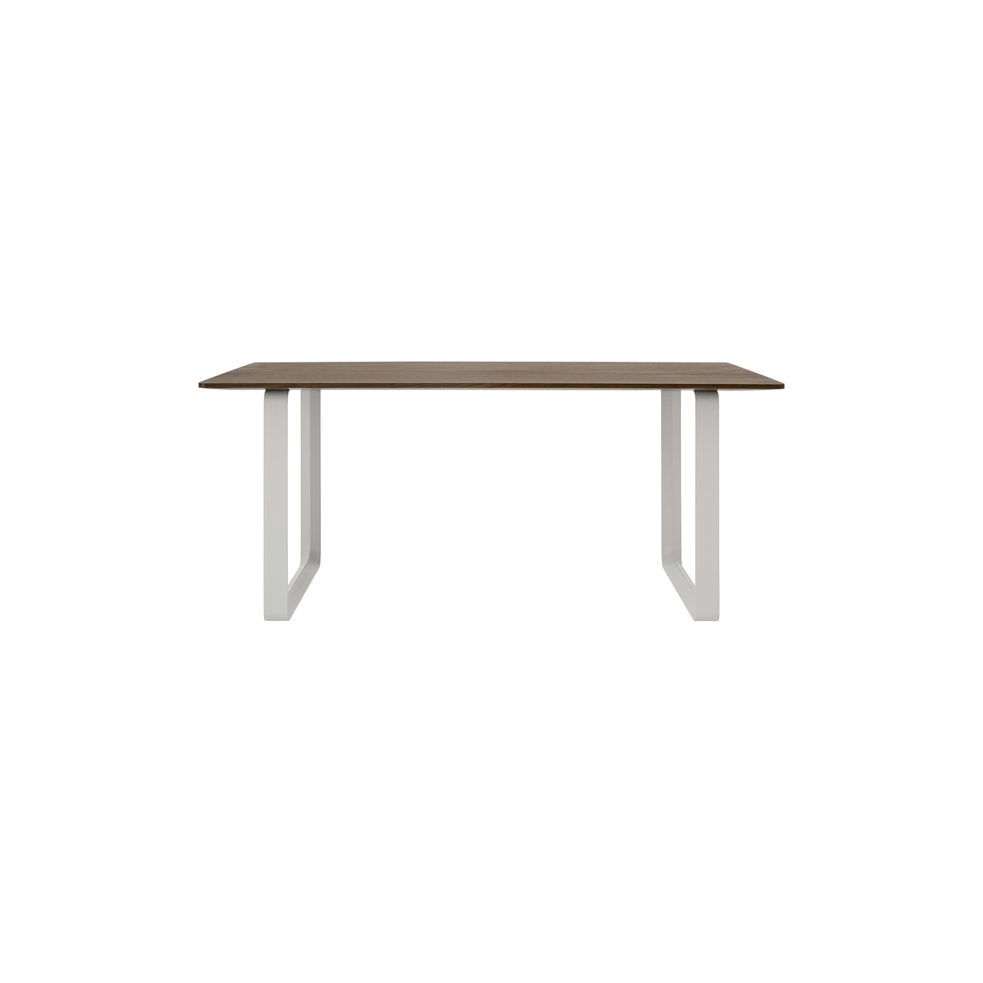 Muuto - 70/70 Table, solid smoked oak/grey - 170x85 cm