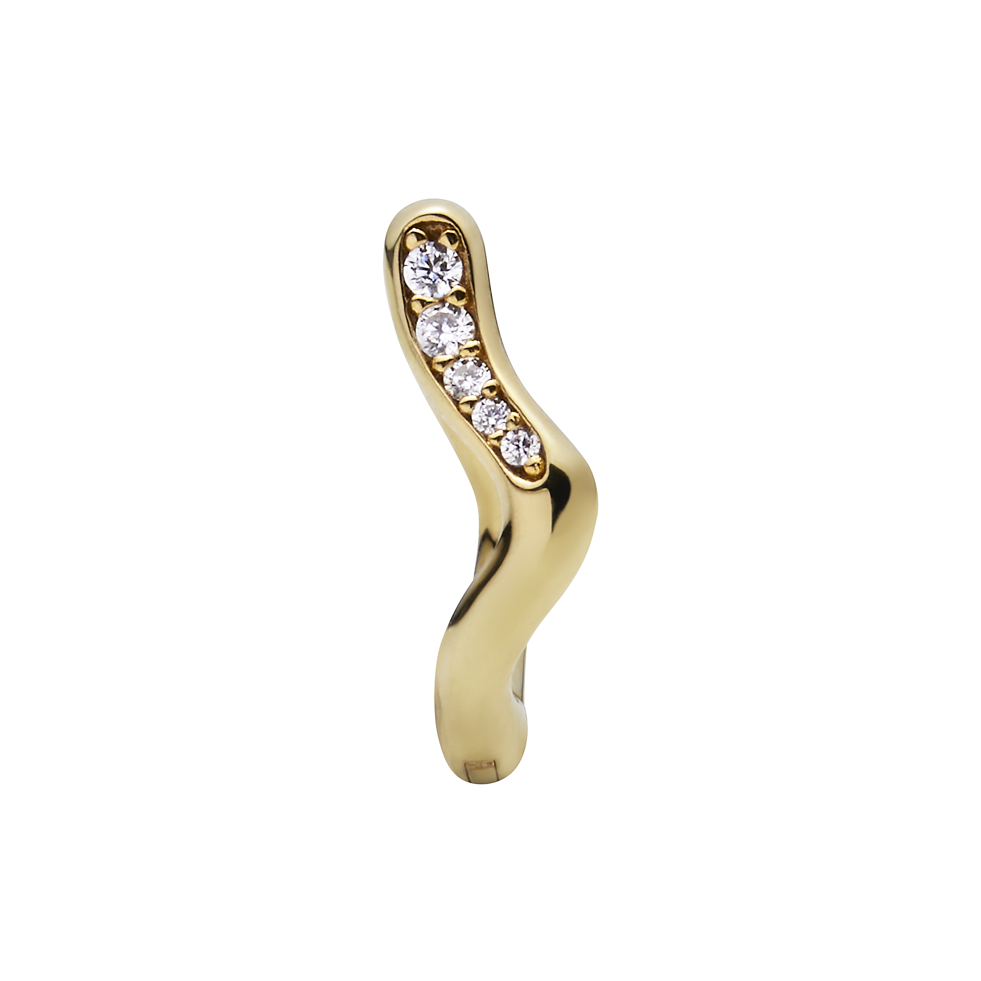 Maria Black - Yasmin Huggie, gold - Left