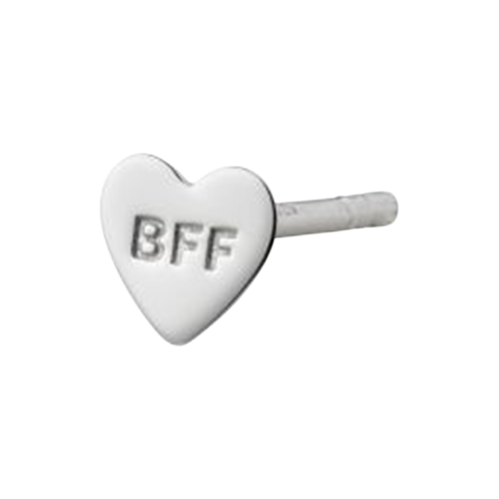Stine A Jewelry - BFF Earring Single, silver