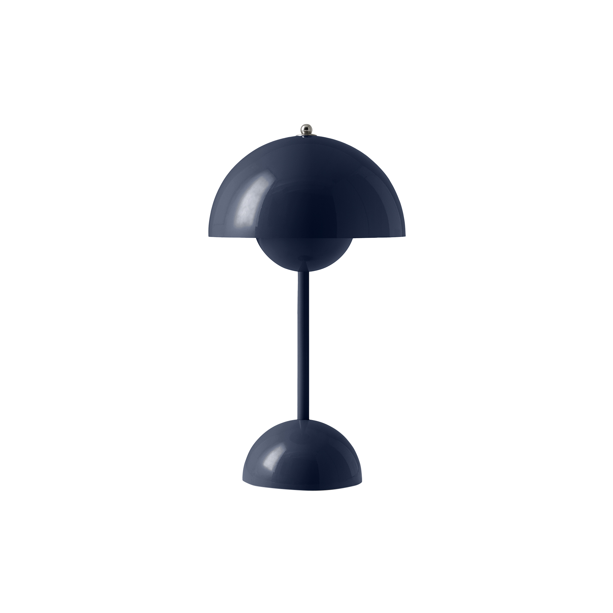 &Tradition - Flowerpot VP9 Portable Table Lamp, steel blue
