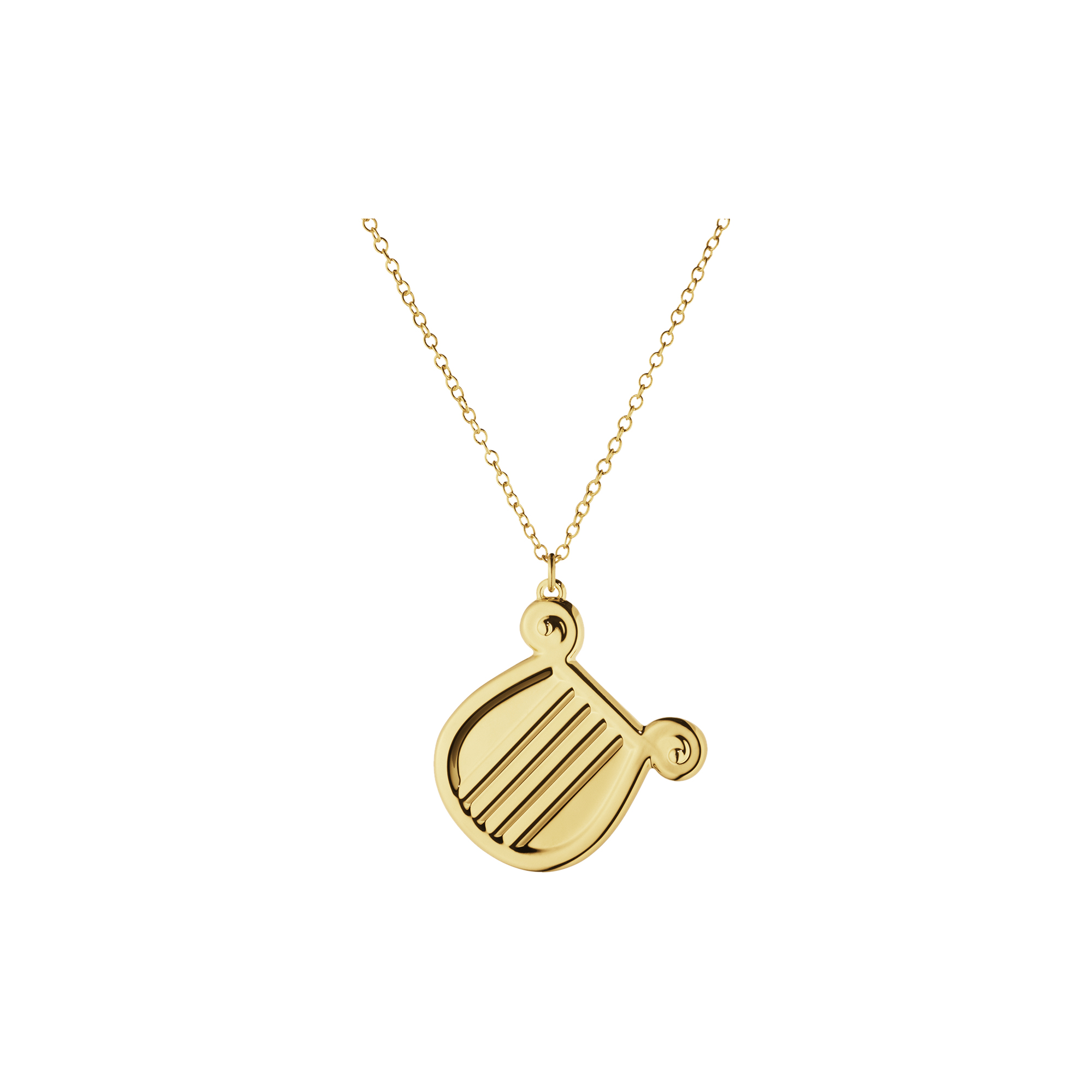 Georg Jensen - 2026 Juleornament Harpe, guld, Christmas Collectibles