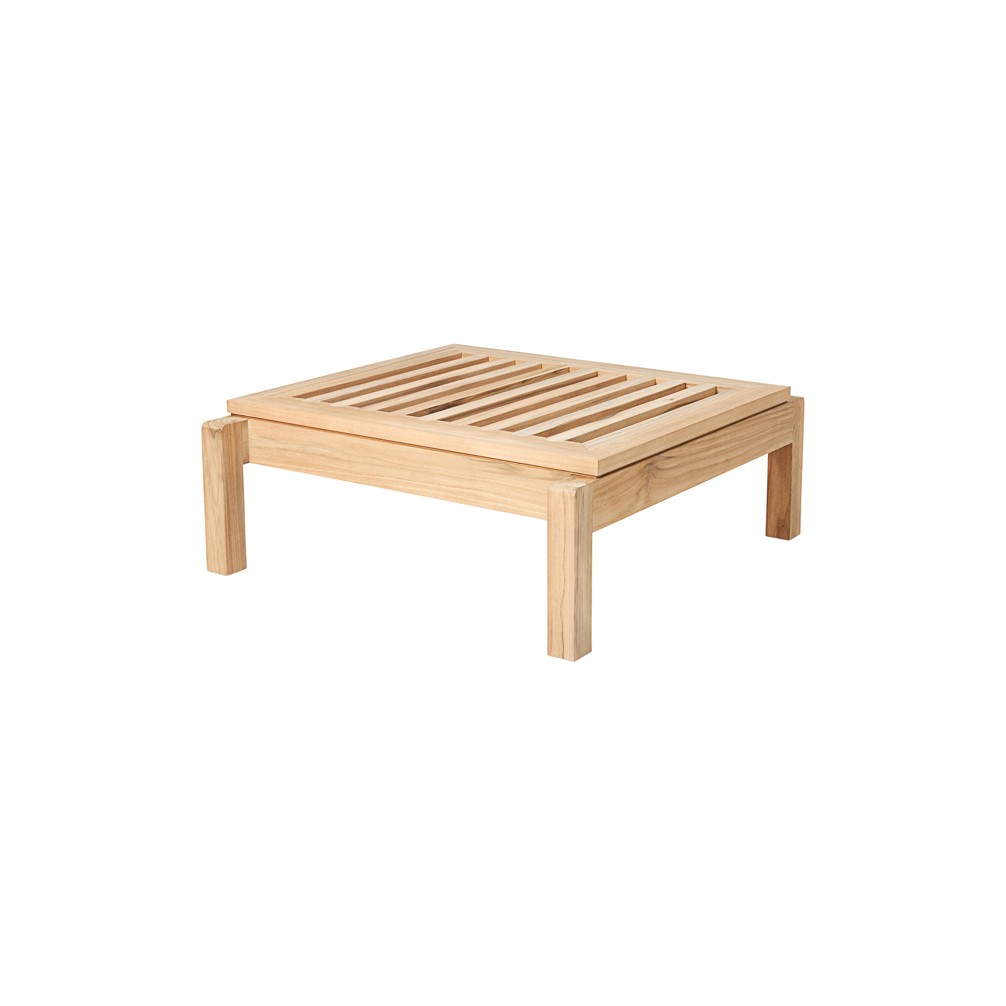 Carl Hansen & Søn - AH604F Outdoor lounger fodskammel, AH Outdoor