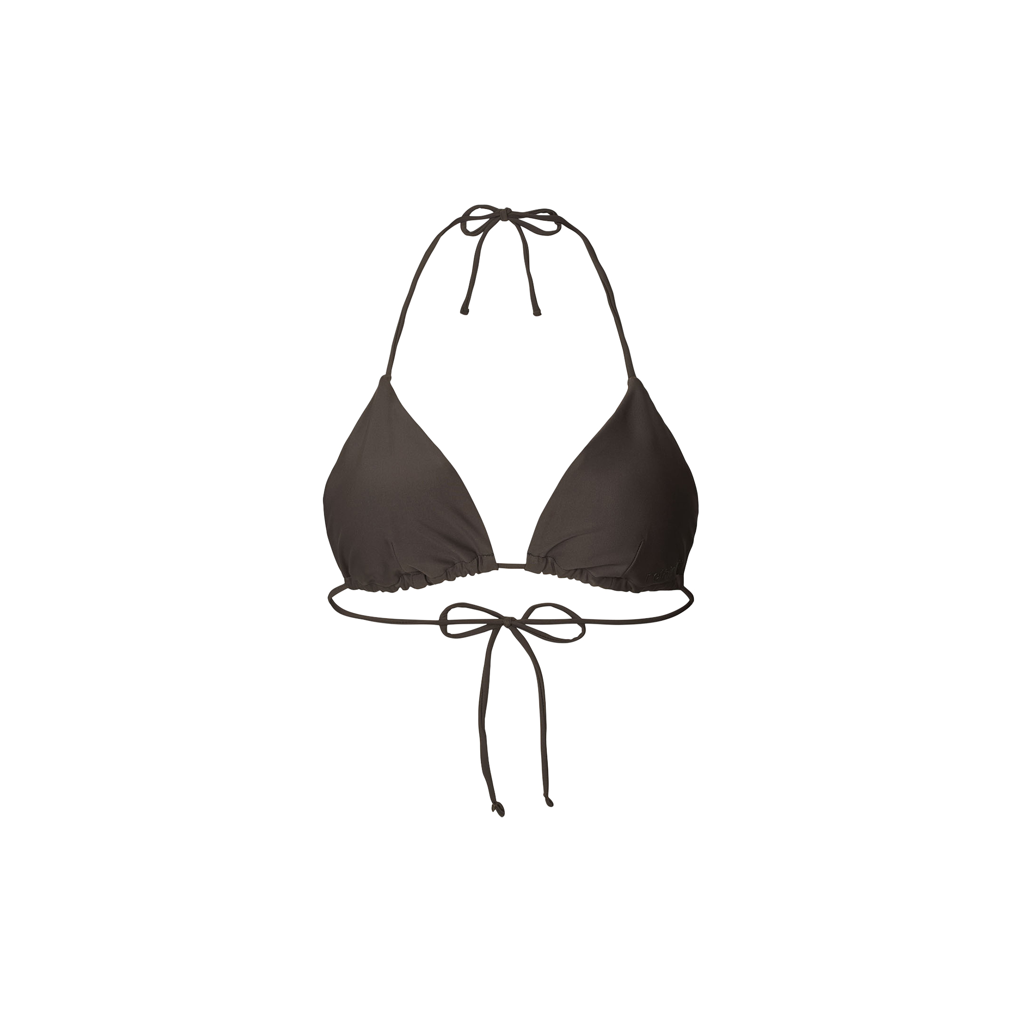 Rethinkit - Bikini Top Triangle Bay, almost black - Str. S