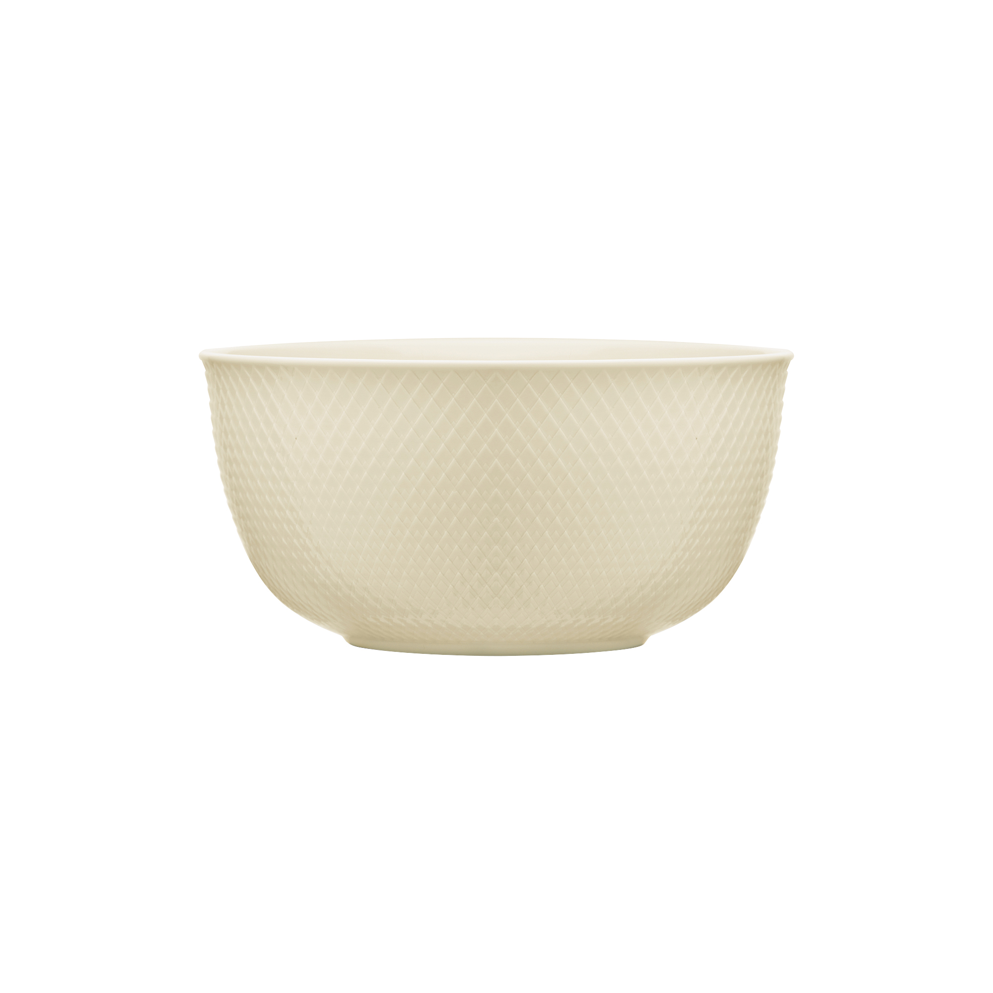 Lyngby Porcelæn - Rhombe Earth Skål, marble - Ø22 cm