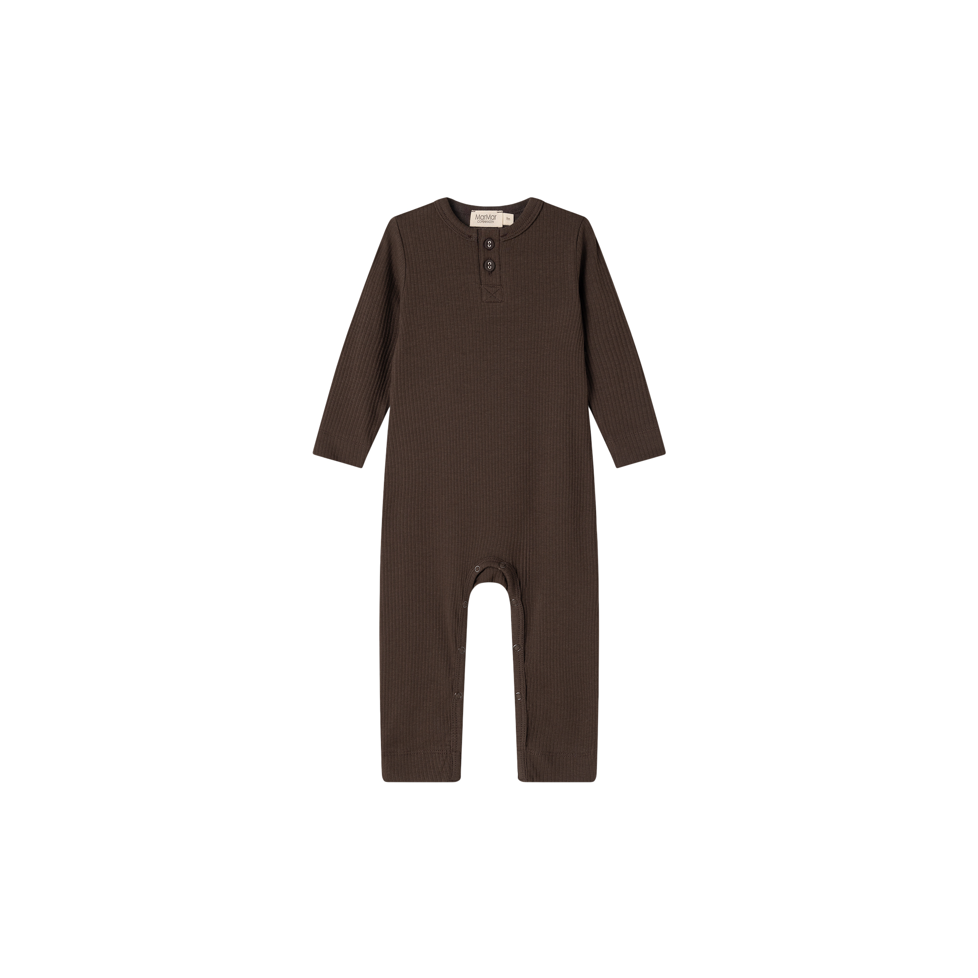 MarMar Copenhagen - Rompy Romper, dark roast - Str. 2M-56