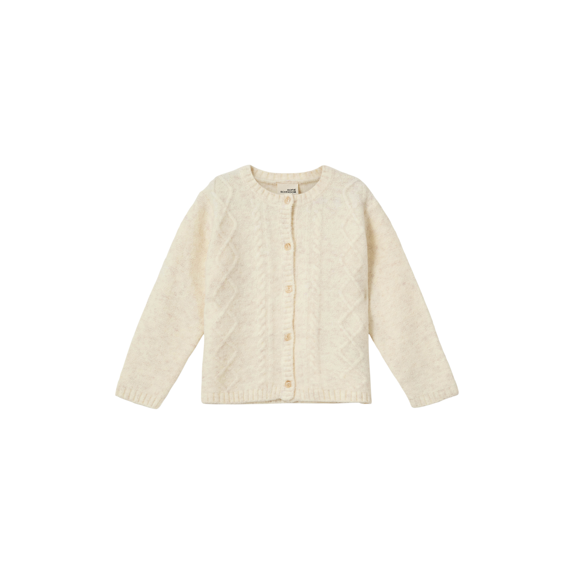 Sofie Schnoor - HennyKB Cardigan, off white - Str. 110