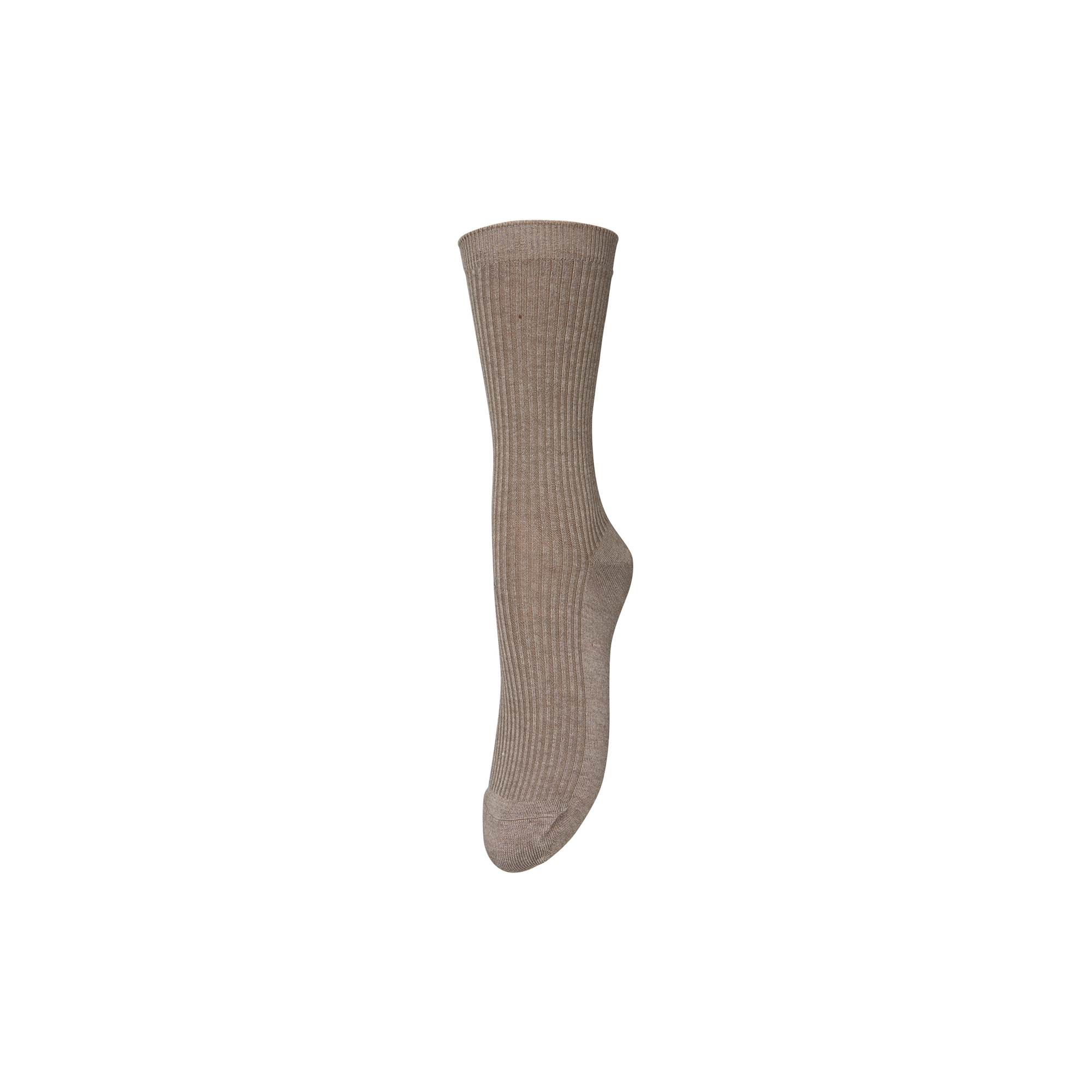 Becksöndergaard - Telma Solid Sock, beige melange - 37-39