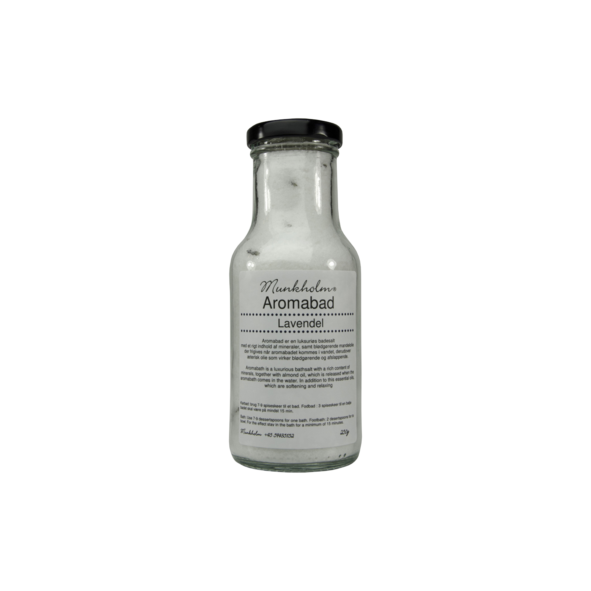 Munkholm - Aromabad badesalt, lavendel