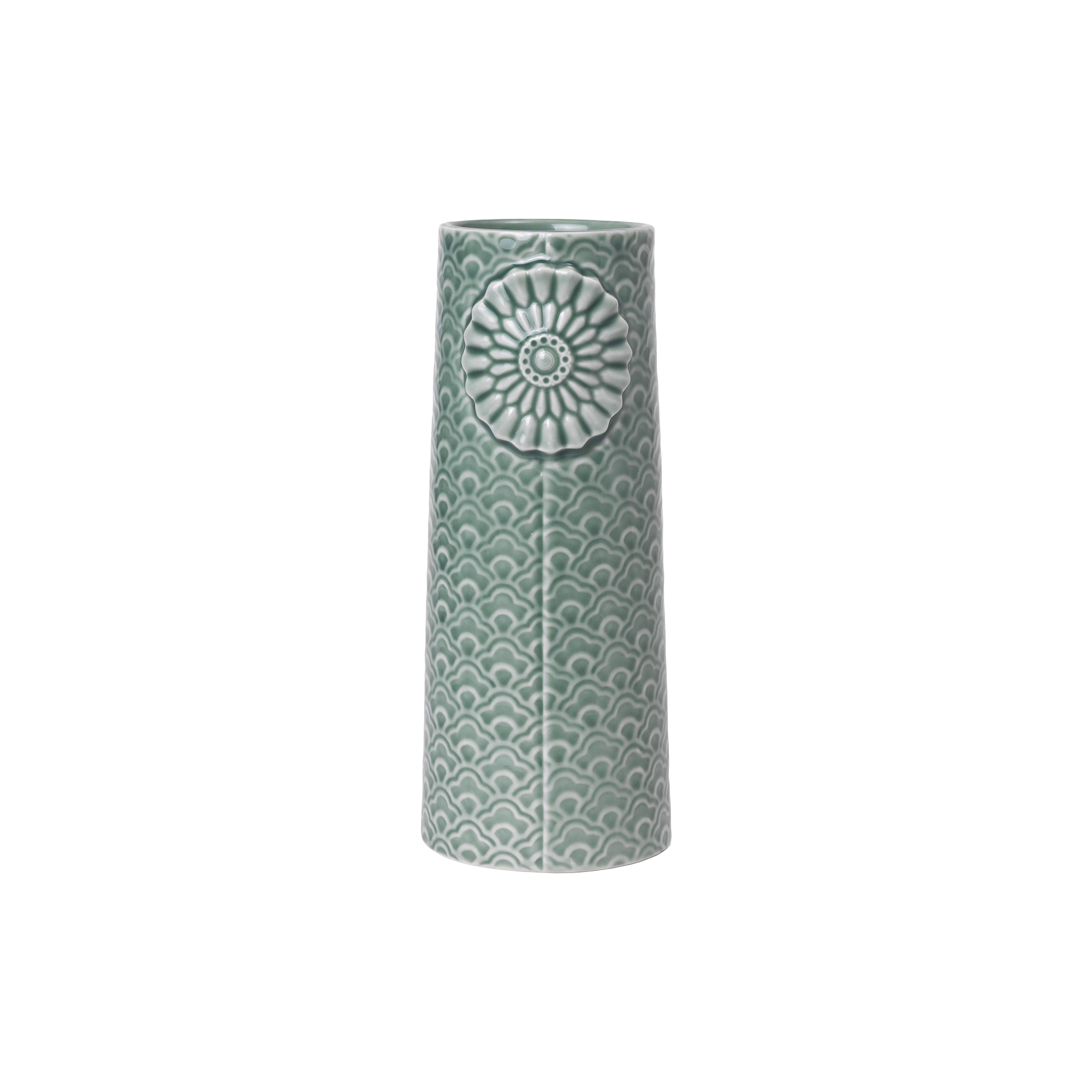 Dottir Nordic Design - Pipanella Flower Vase, peacock - Big