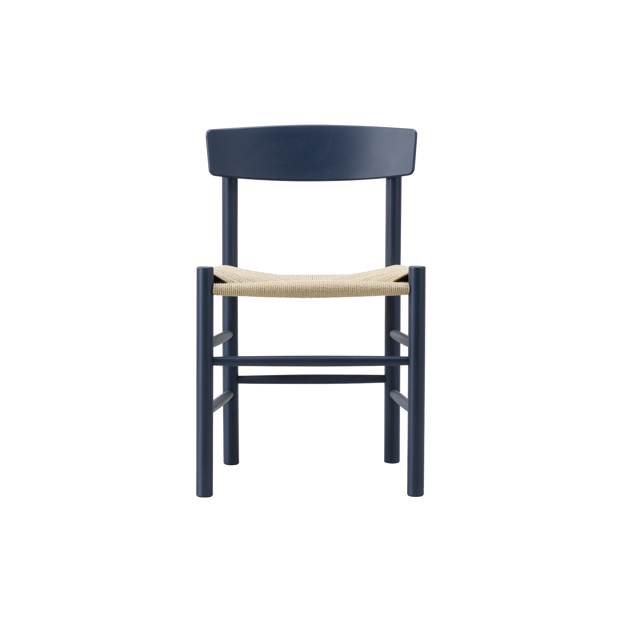 Fredericia Furniture - J39 Mogensen stol, indigo blue/natur