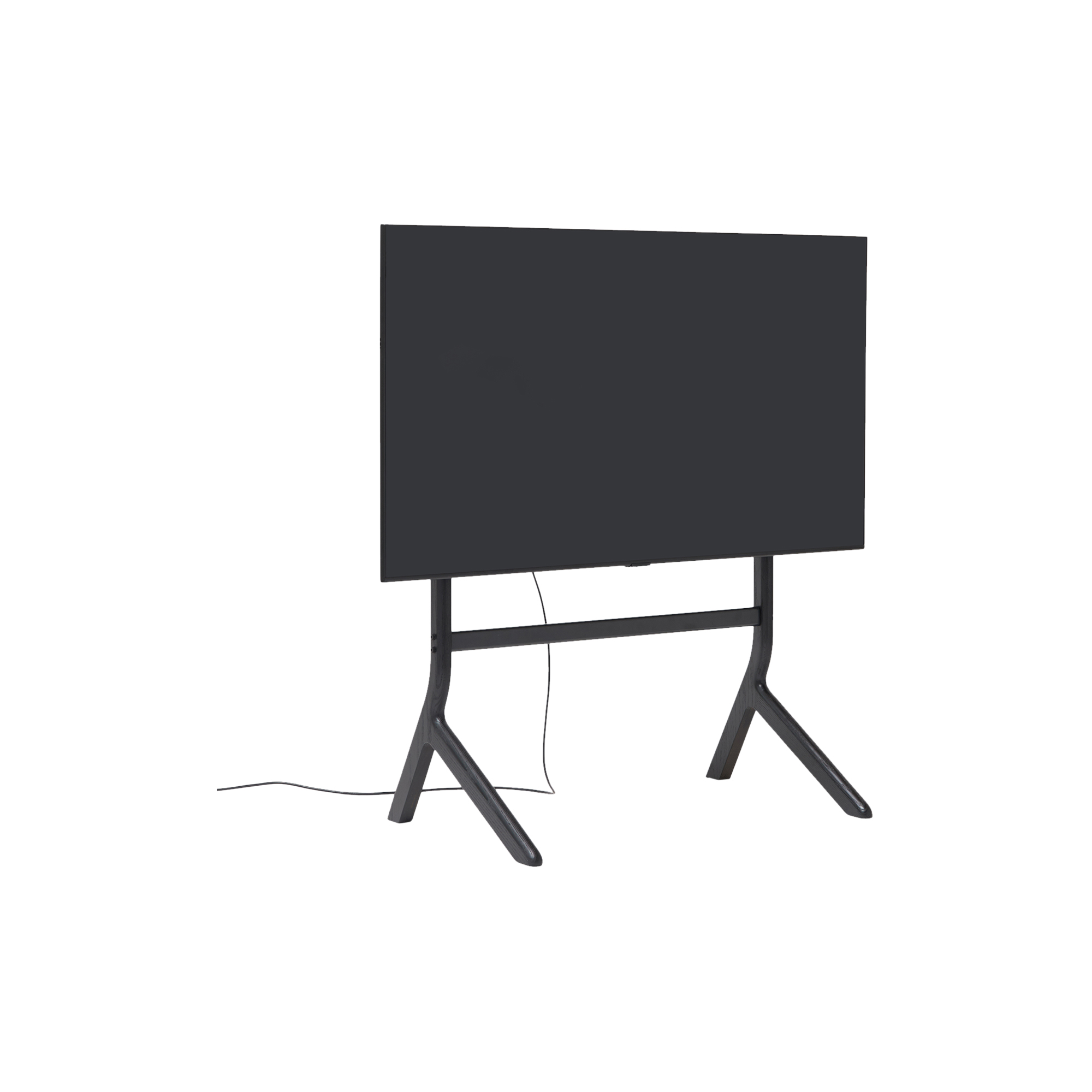 Pedestal - Hopper, black oak, Wood