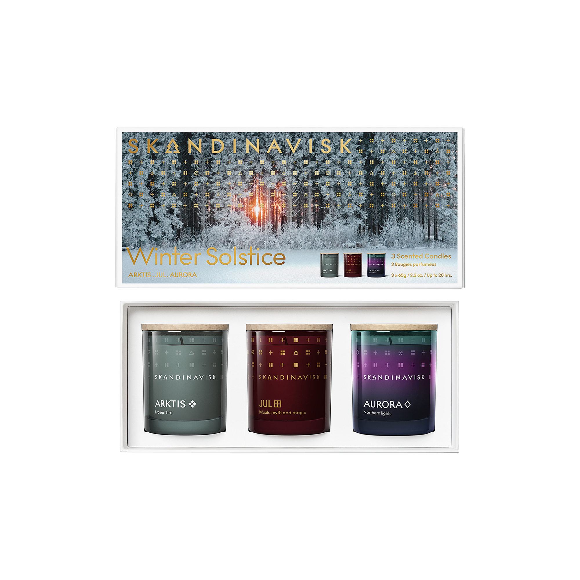 Skandinavisk - Winter Solstice Seasonal Candle Giftset