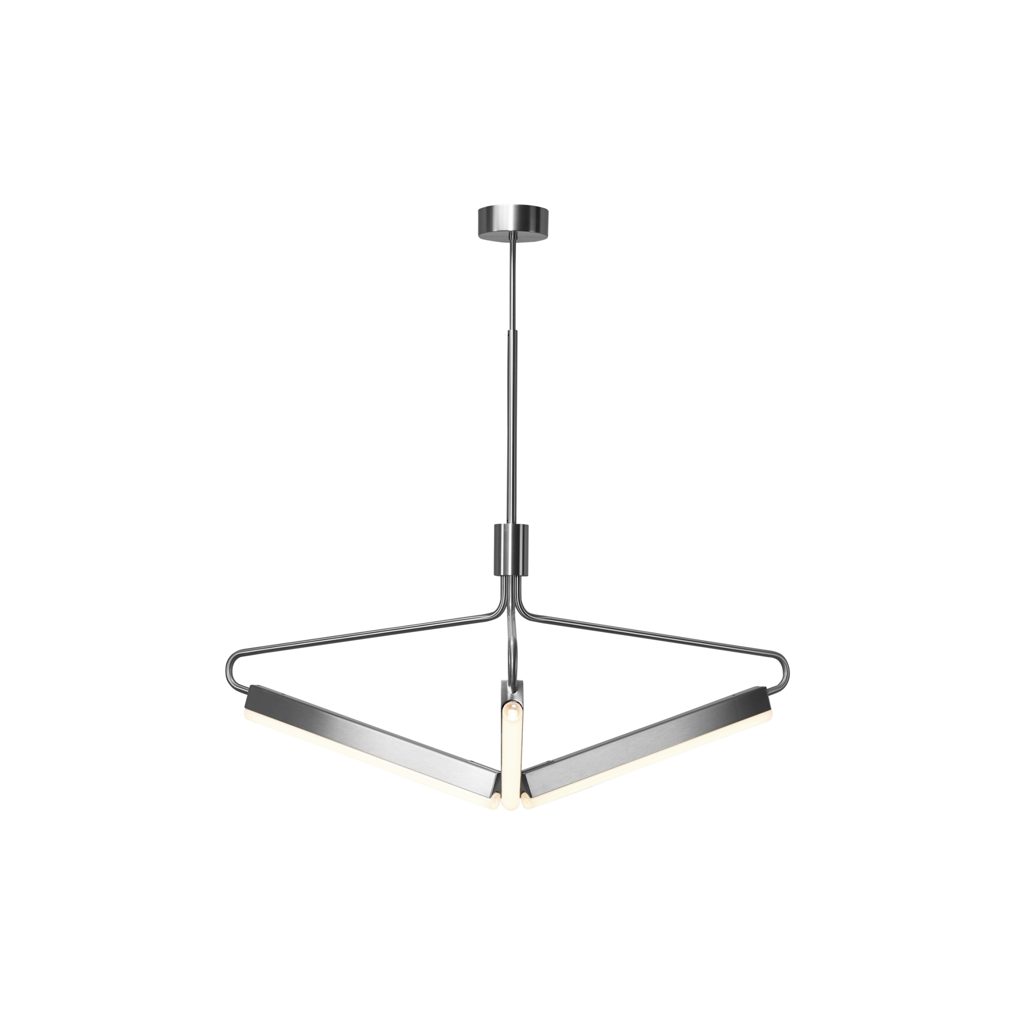 Rubn - Angel 3 500 Wide Chandelier, steel