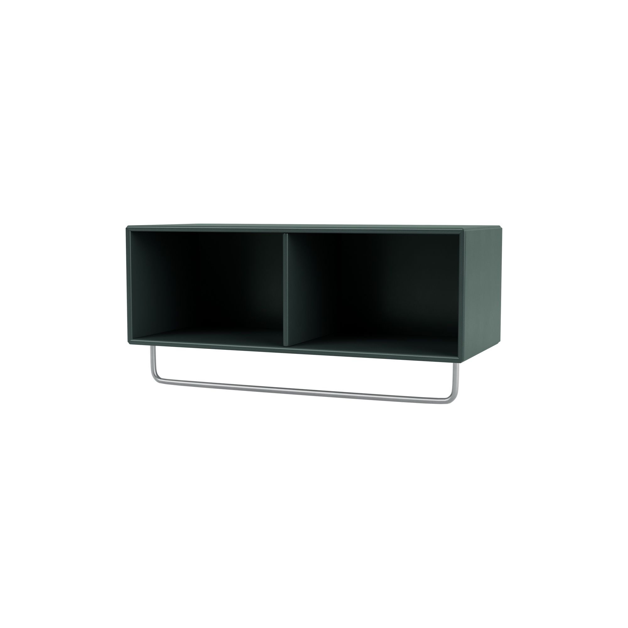 Montana Furniture - COAT hattehylde, 163 black jade