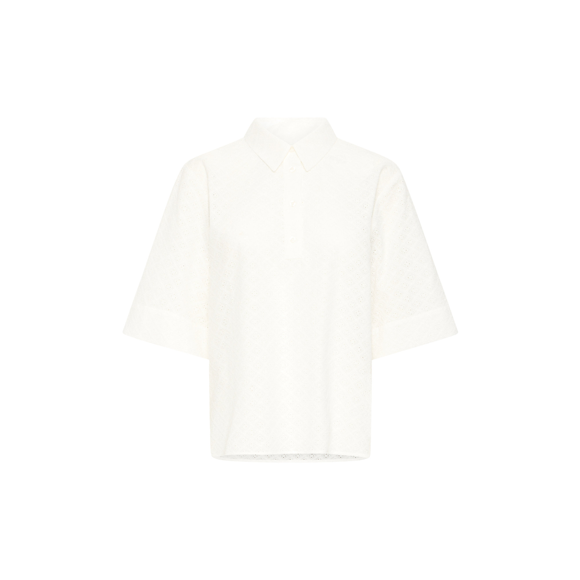 ICHI - IHCRIZA Blouse, cloud dancer - Str. 40