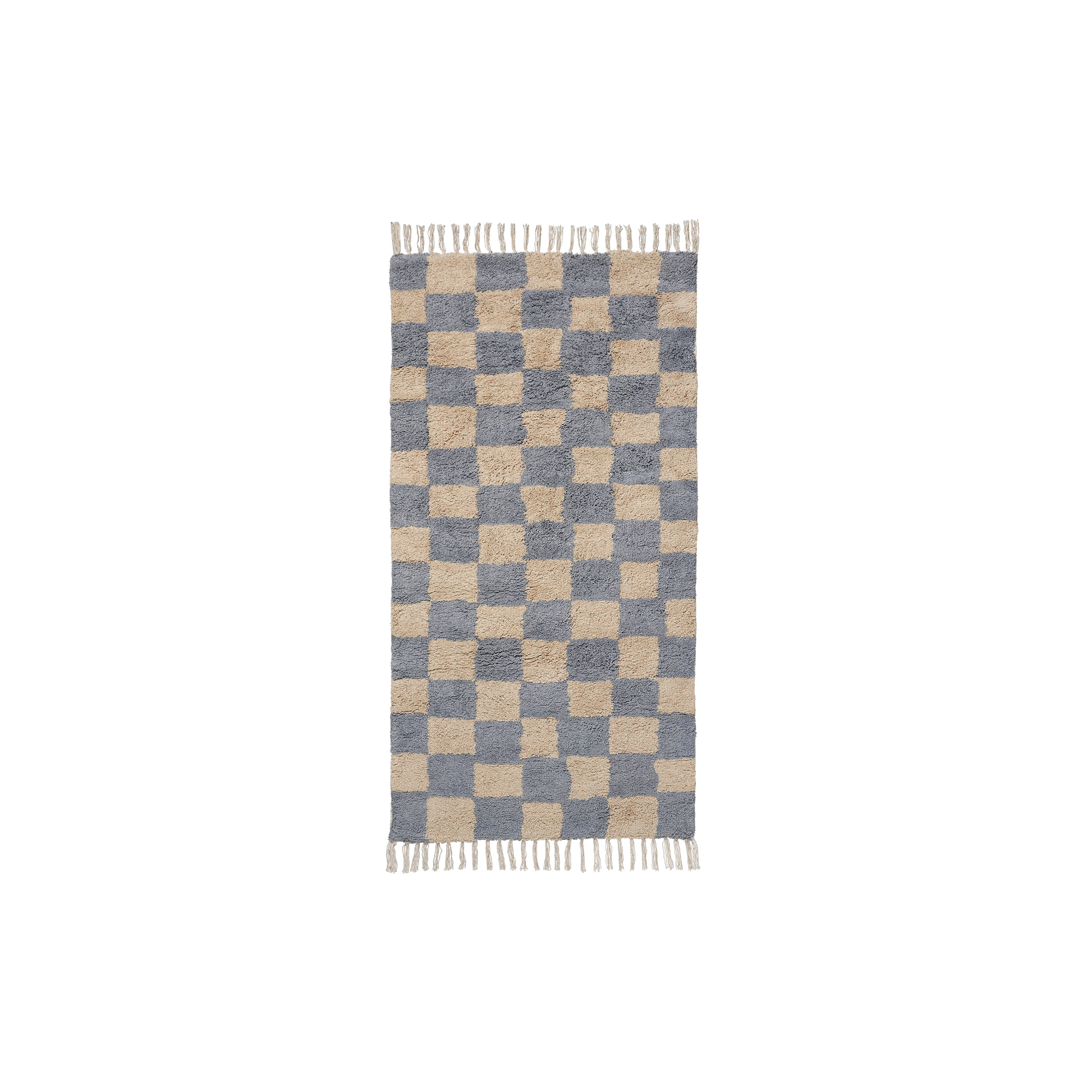 Ferm Living - Mara Washable Rug, mist blue/warm sand