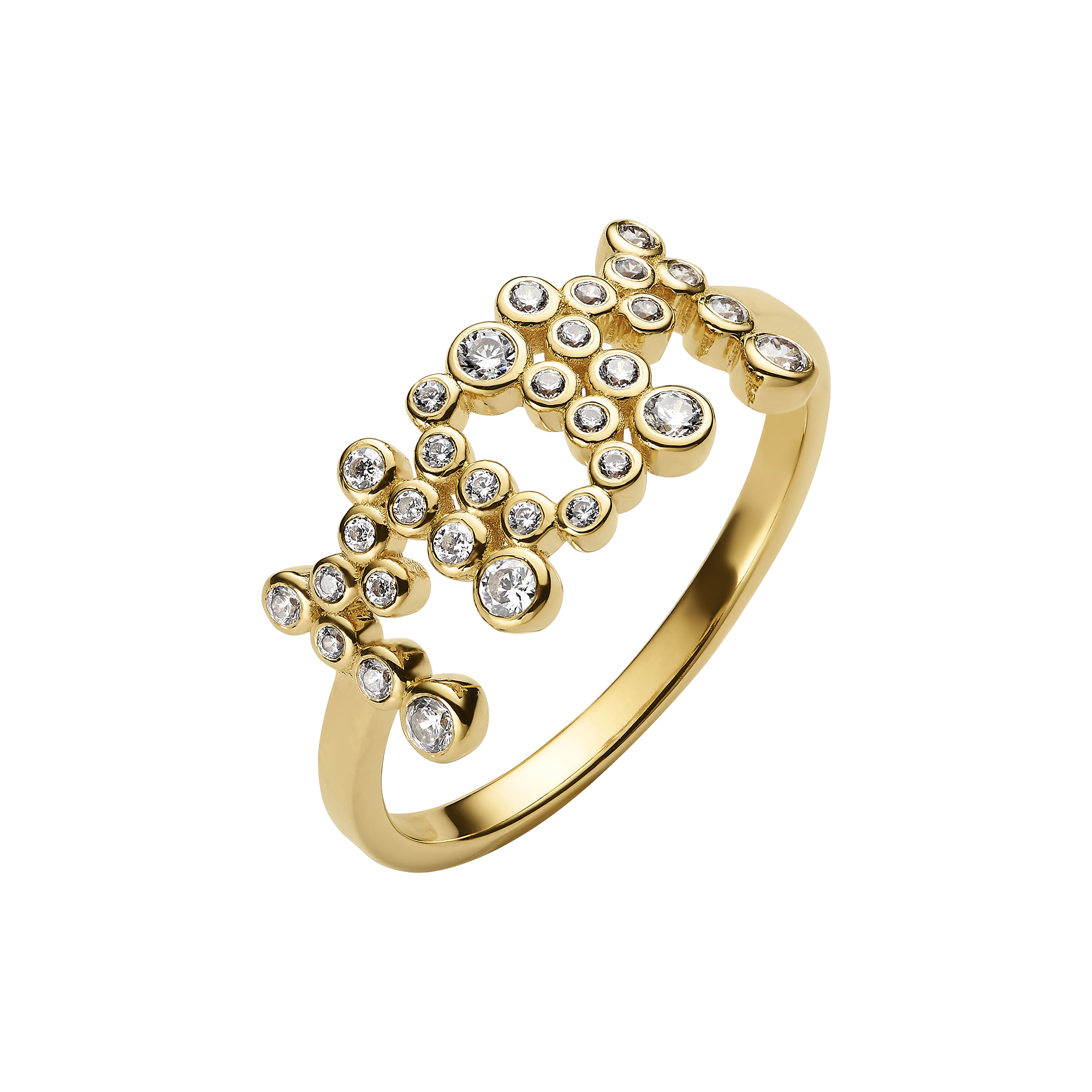 Maria Black - Mom Collet ring, guld - 56
