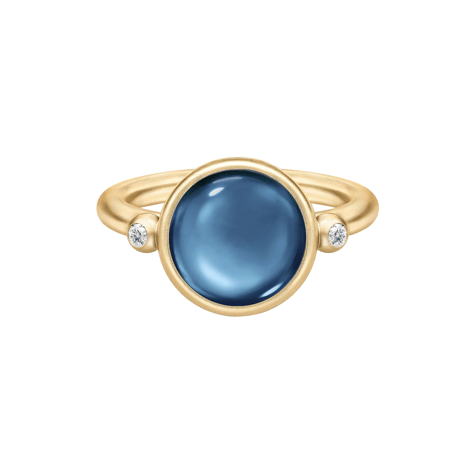 Julie Sandlau - Prime Ring, gold/sapphire blue - 54
