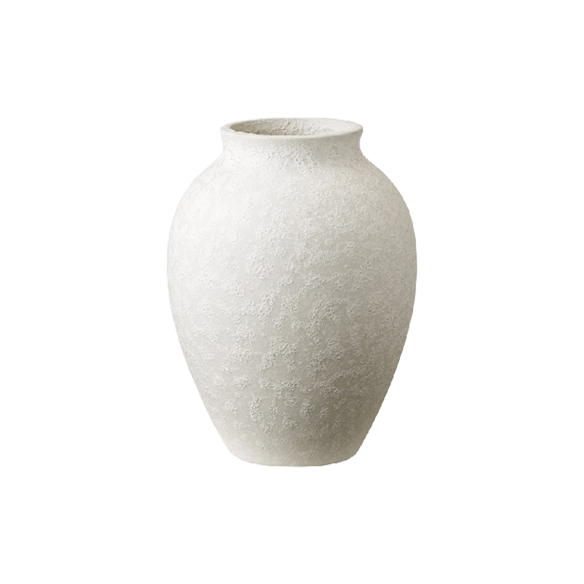 Knabstrup Keramik - Knabstrup vase, white - H12.5 cm