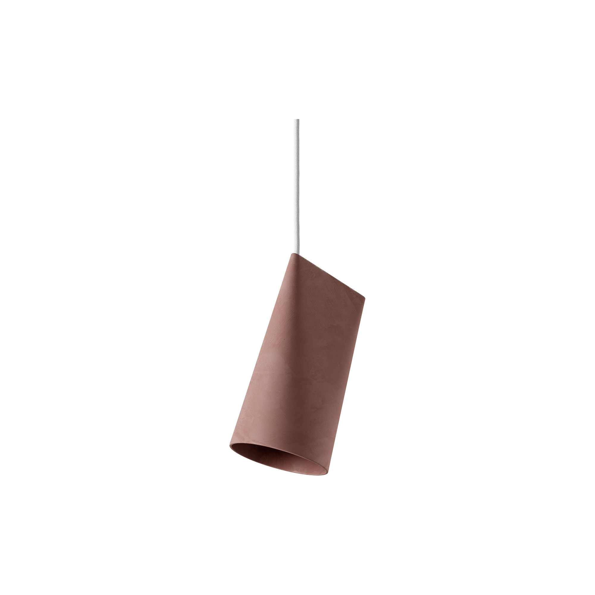 MOEBE - Ceramic Pendant, terracotta - Narrow