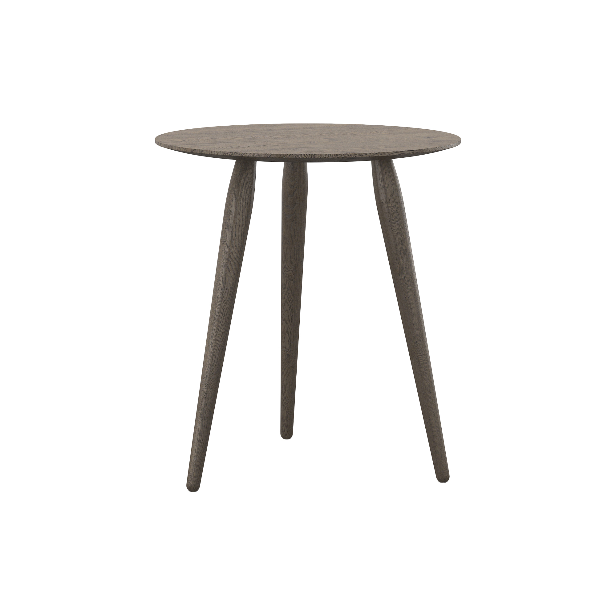 Bruunmunch Furniture - PLAYround Ø45 sofabord, røget eg - H50 cm