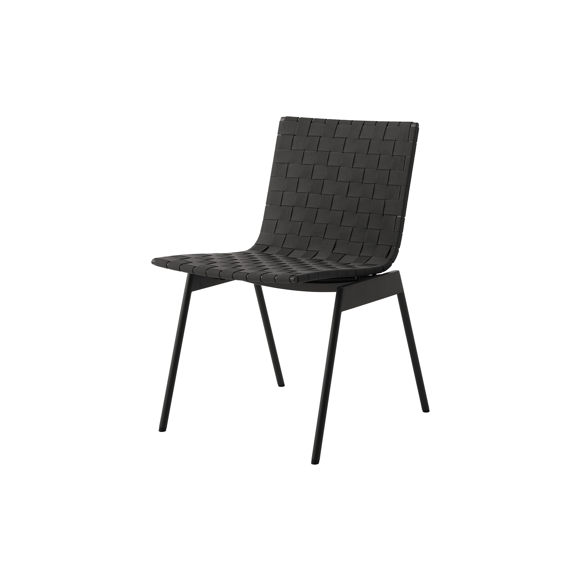 &Tradition - Ville AV33 Outdoor Side Chair, warm black