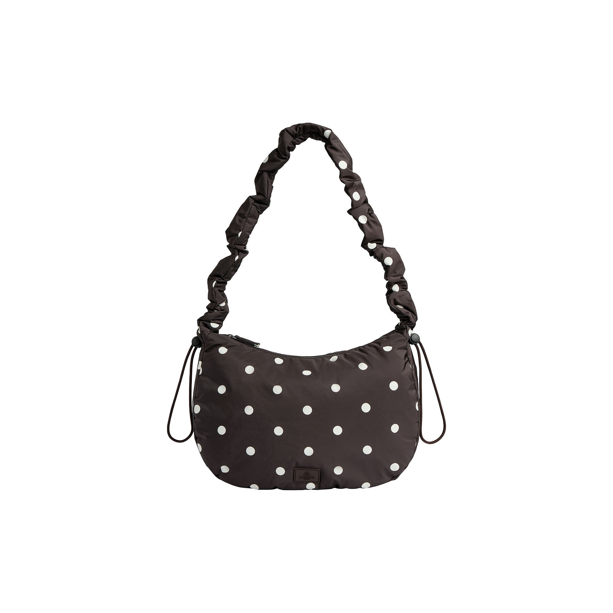 Markberg - GroundMBG Bag Recycled, polka dot, brown