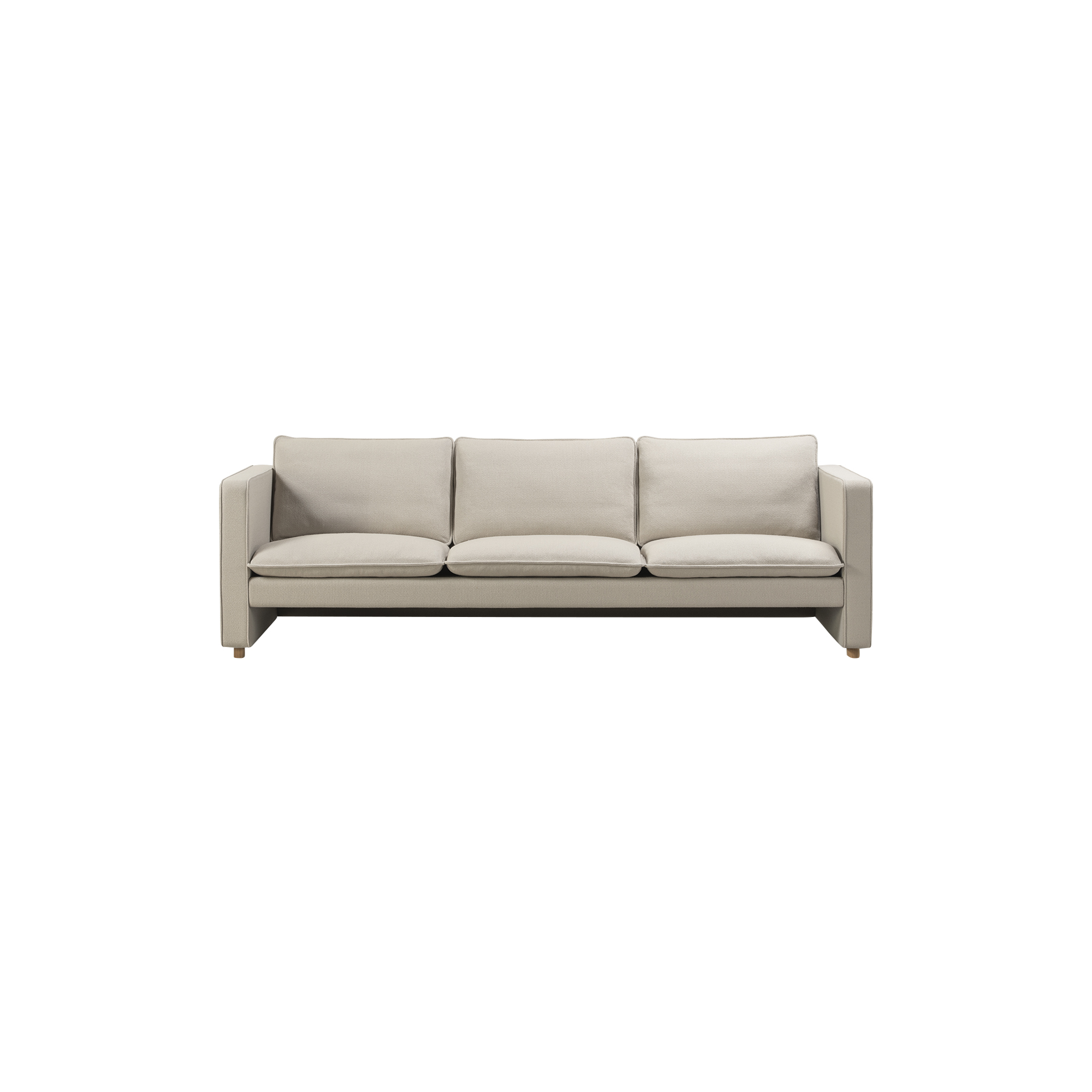 Fredericia Furniture - Jota 3 pers. Sofa uden armhynder, vidar 146