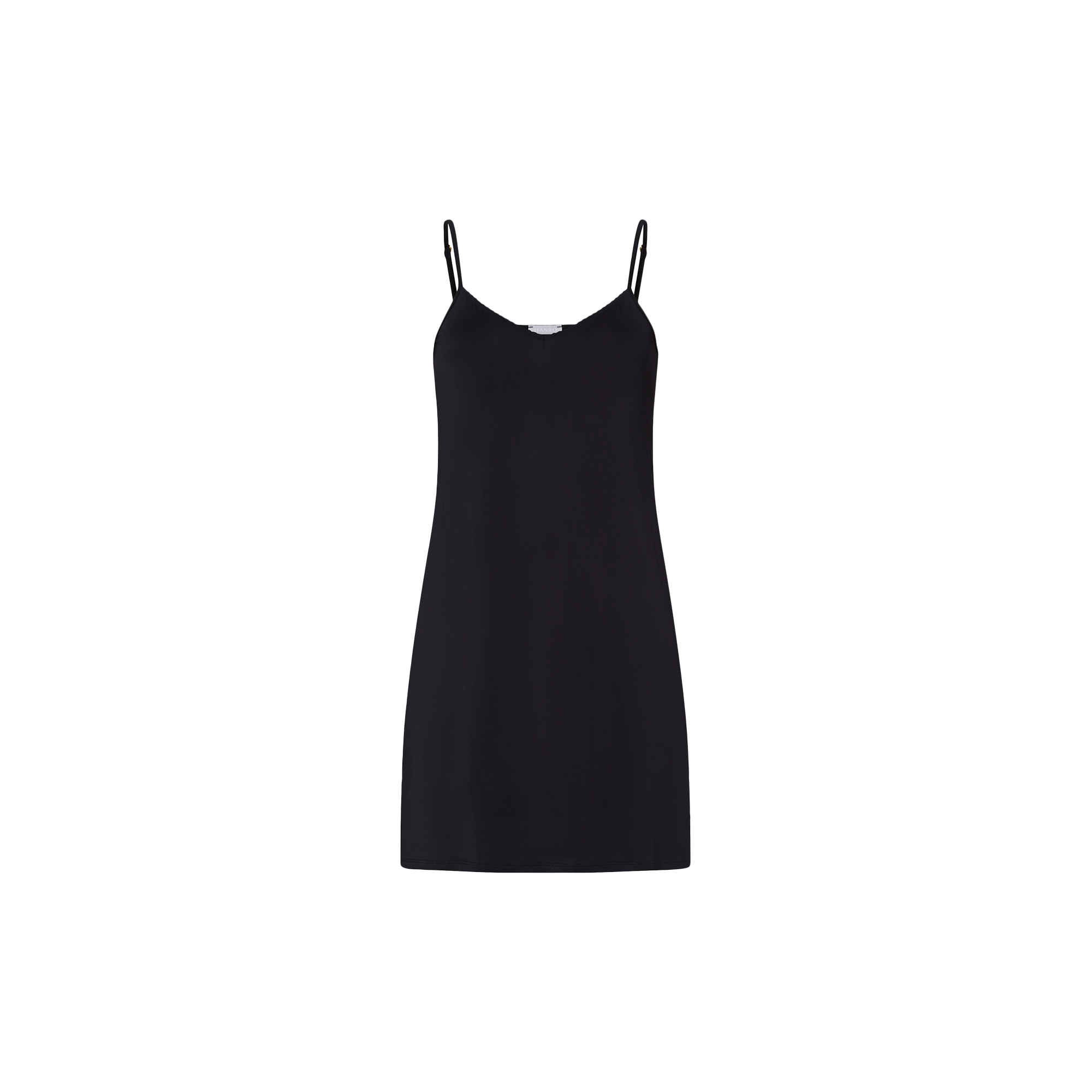 HANRO - Satin Deluxe Bodydress, black - Str. S
