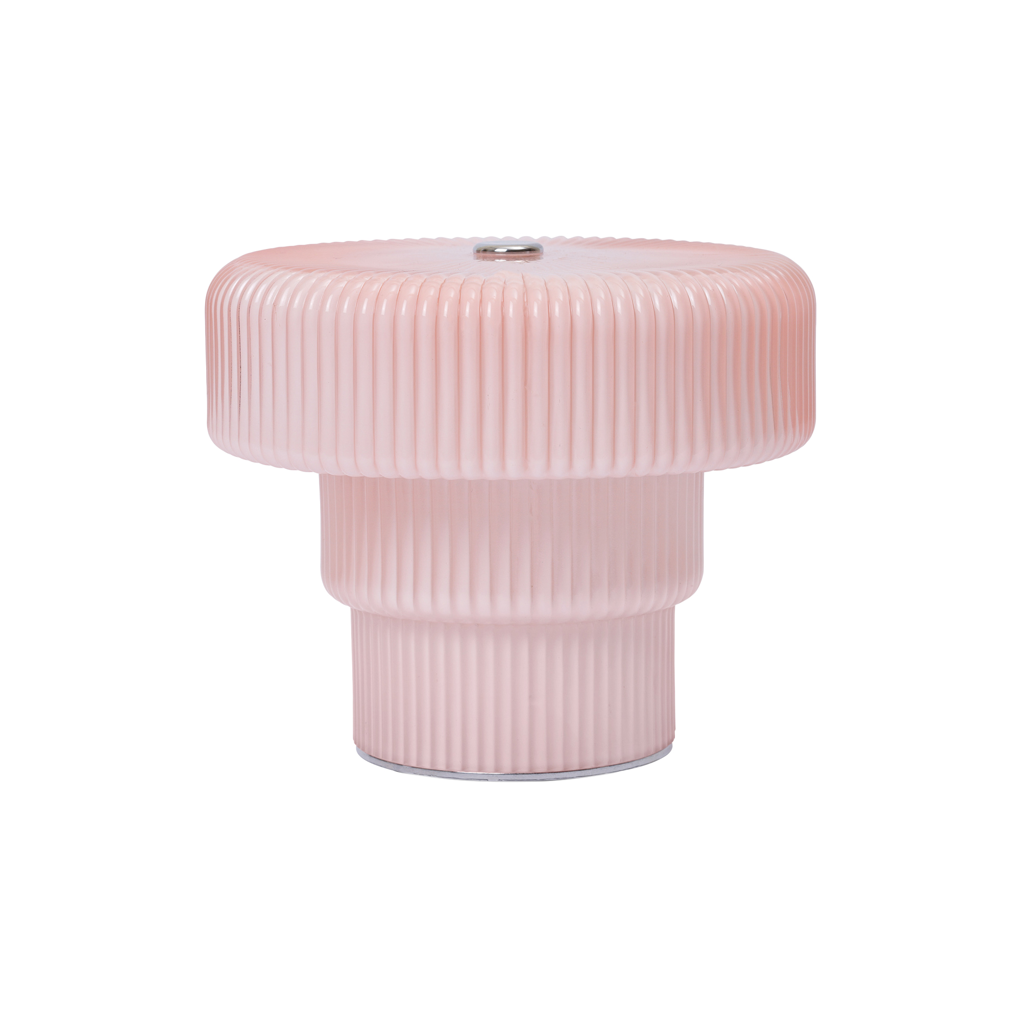 Ferm Living - Ripple Portable Lampe, pale rose