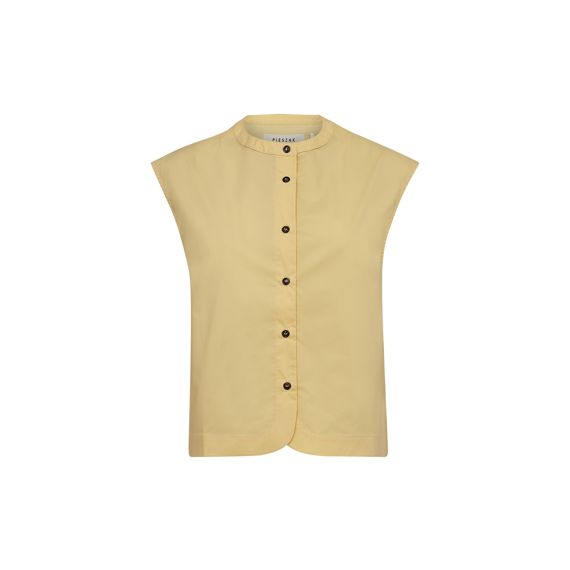Pieszak - PD-Tulip Poplin Top, corn yellow - Str. 42