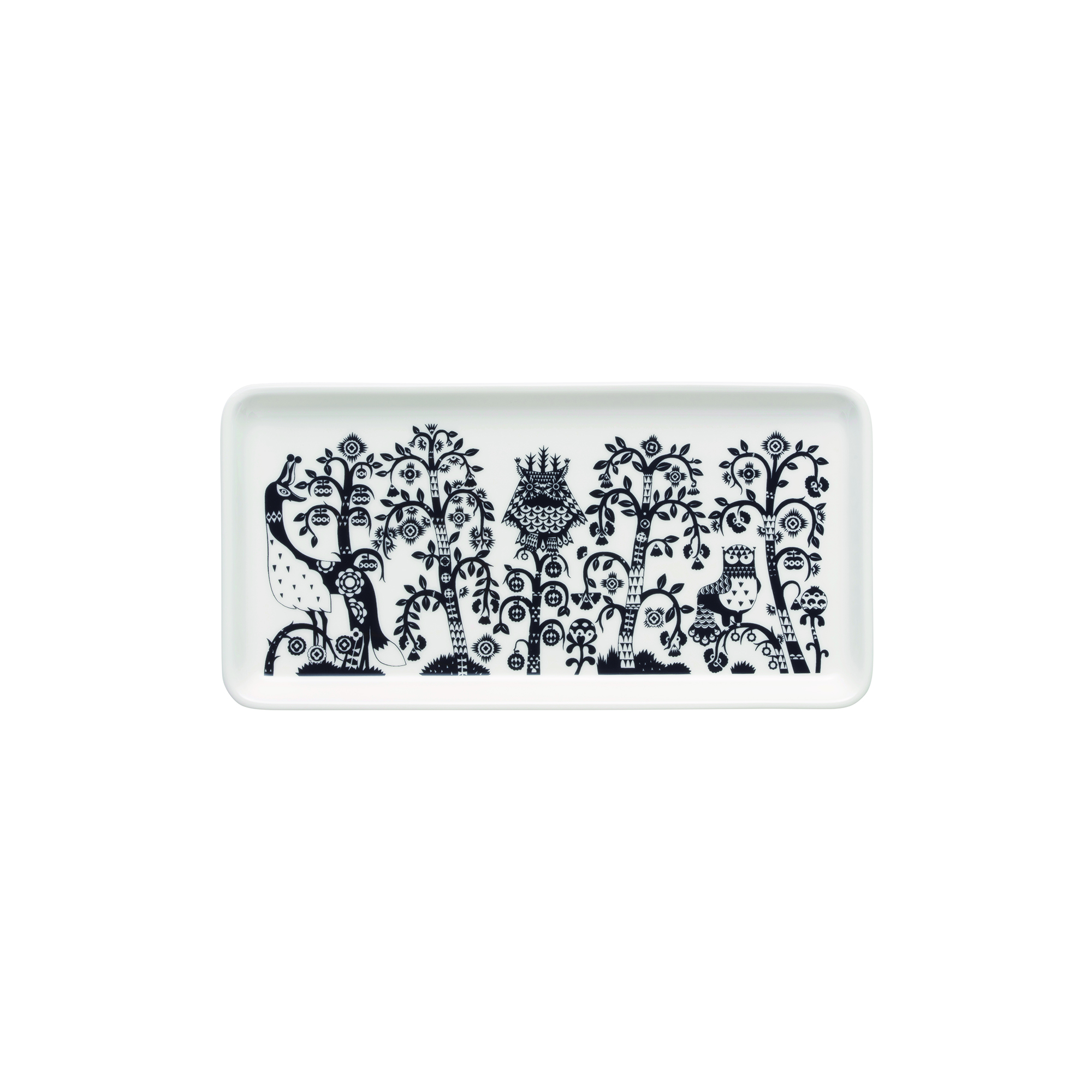Iittala - Taika aflang tallerken, sort