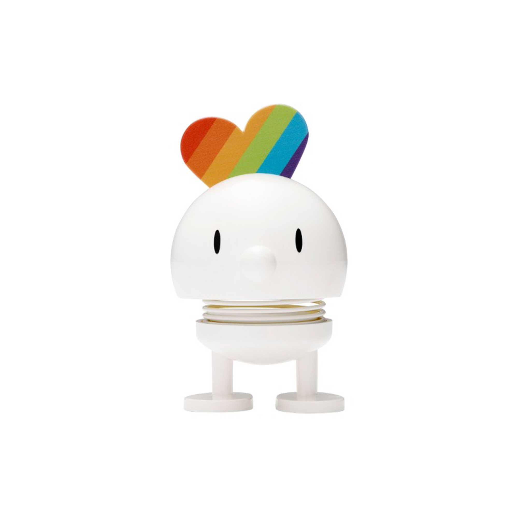 Hoptimist - Rainbow, white - Small