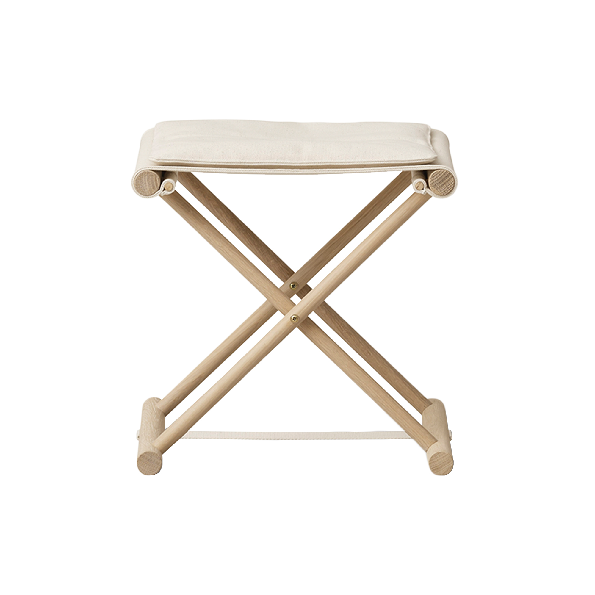 Oliver Furniture - Camp toddler taburet, eg/ufarvet