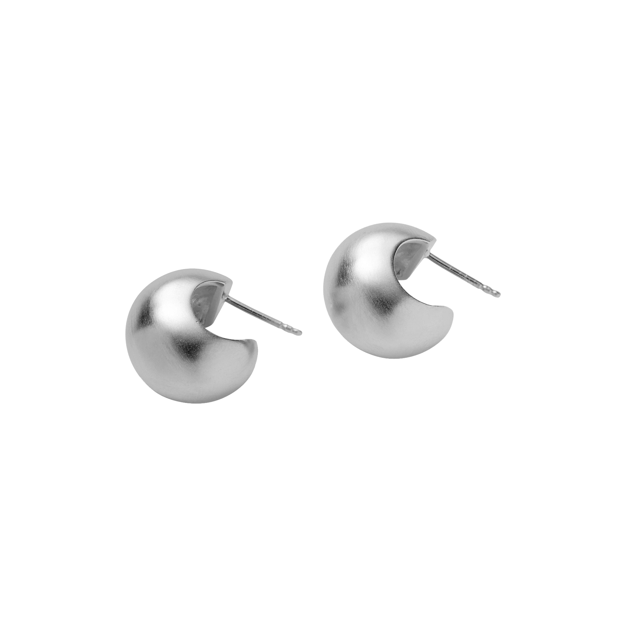 Pernille Corydon Jewellery - Echo Hoops Medium, forsølvet - Medium