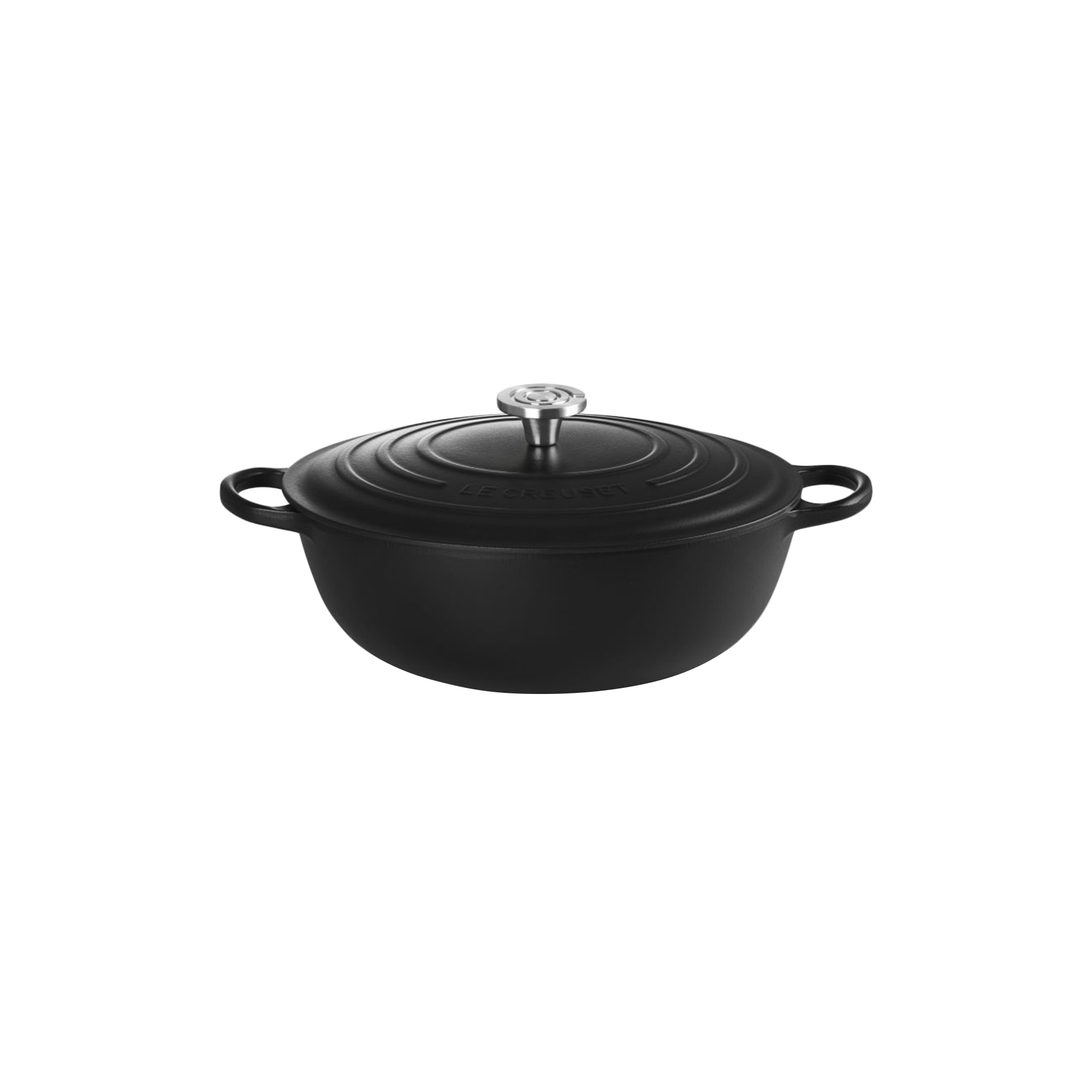 Le Creuset - Signature støbejern stegegryde | 32 cm | Matte Black