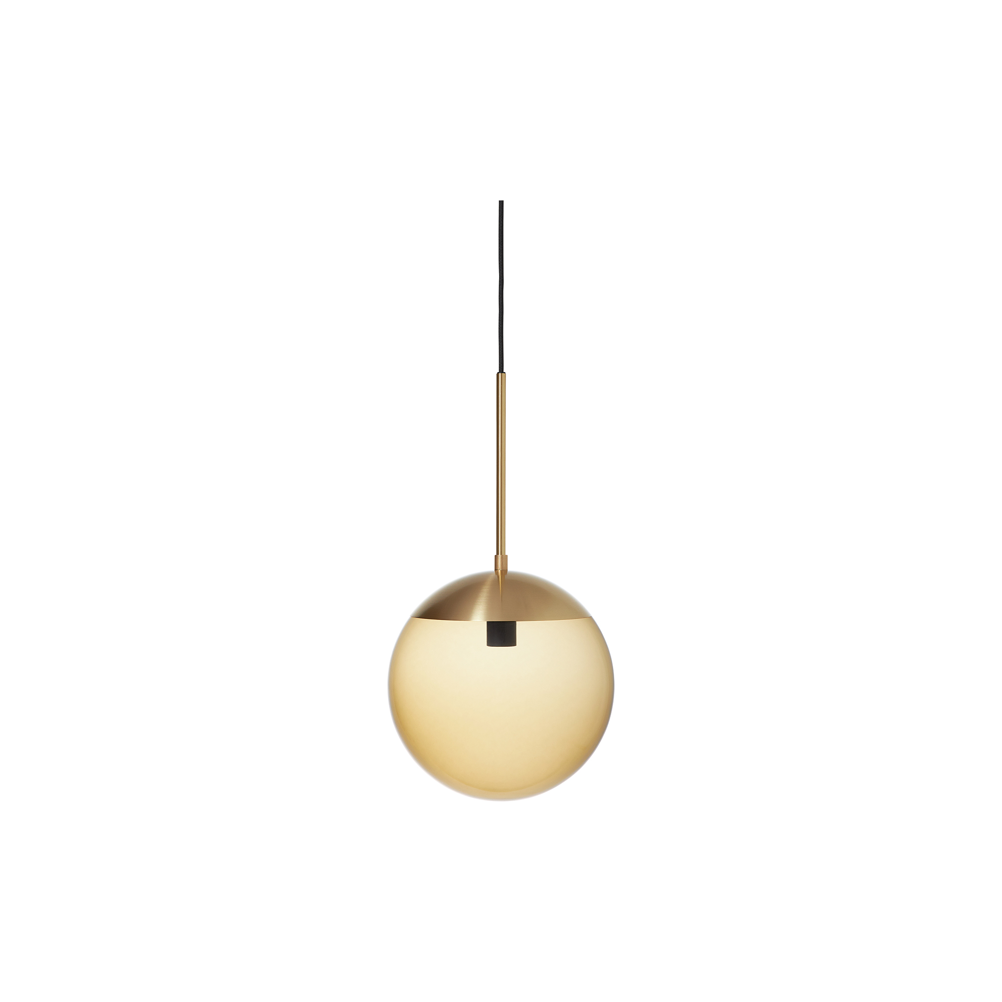 Rubn - Lord 1 Pendant, brass/brown