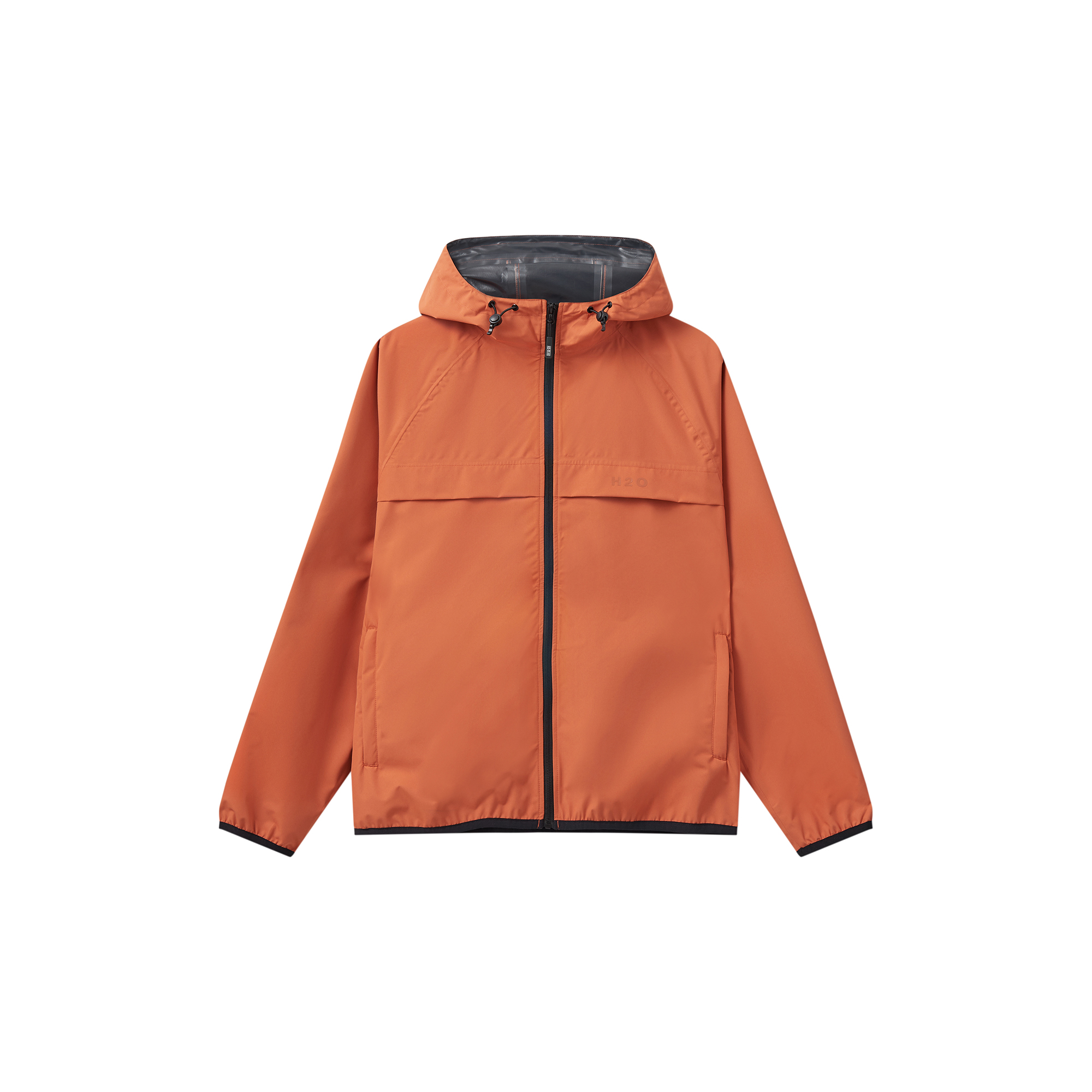 H2O Sportswear - Rømø LW Rain Jacket Packable, autumn leaf - Str. XS