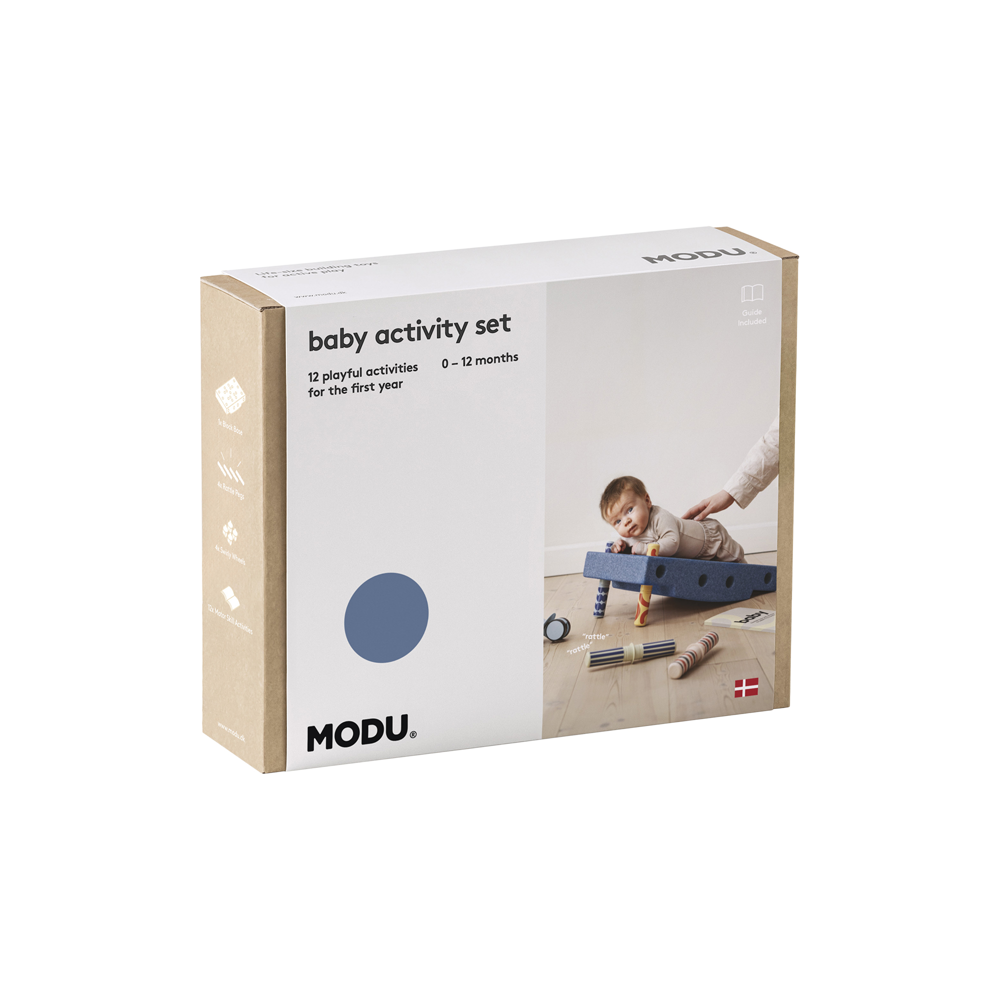 MODU - Baby motoriksæt, deep blue/sky blue