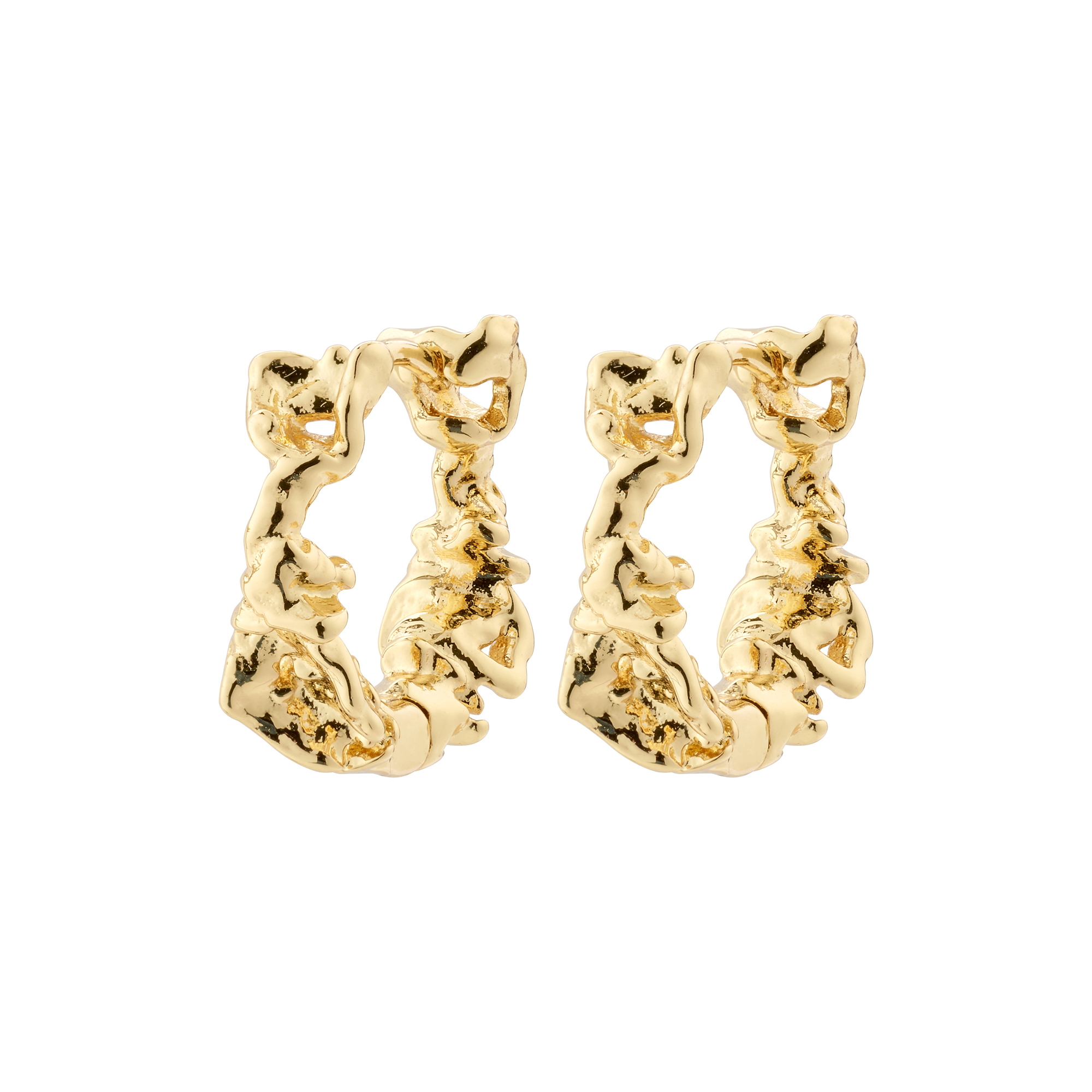 Pilgrim - TRUST Øreringe Small, gold plated - Small