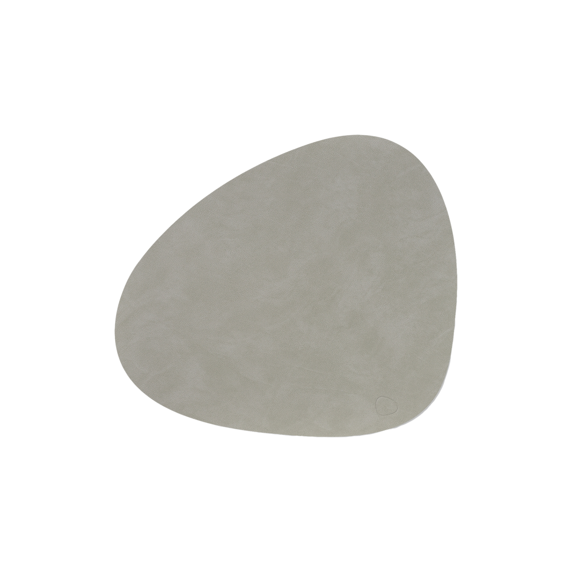 LIND DNA - Nupo dækkeserviet Curve L, light grey