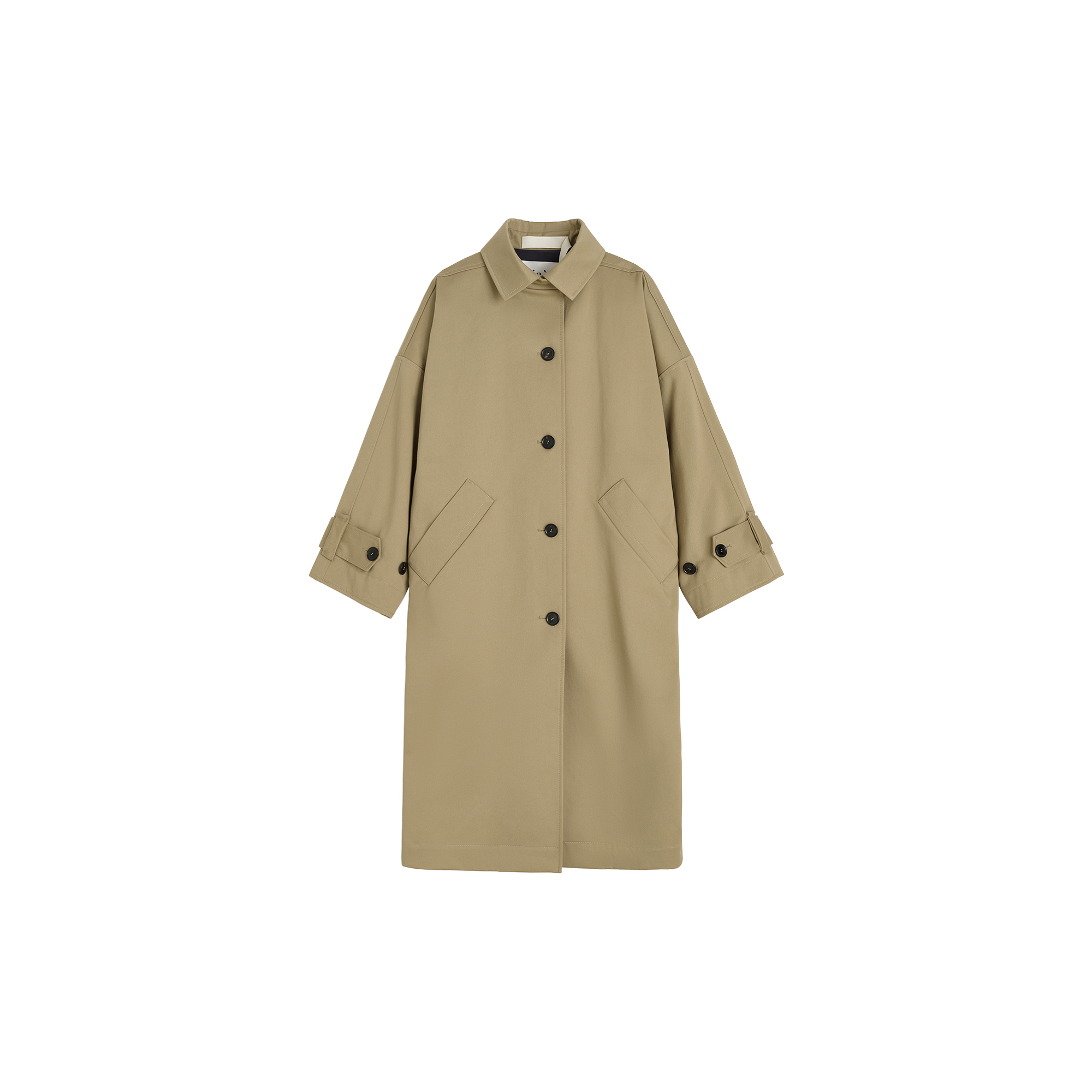 Aiayu - Jo Coat Twill, classic khaki - Str. S