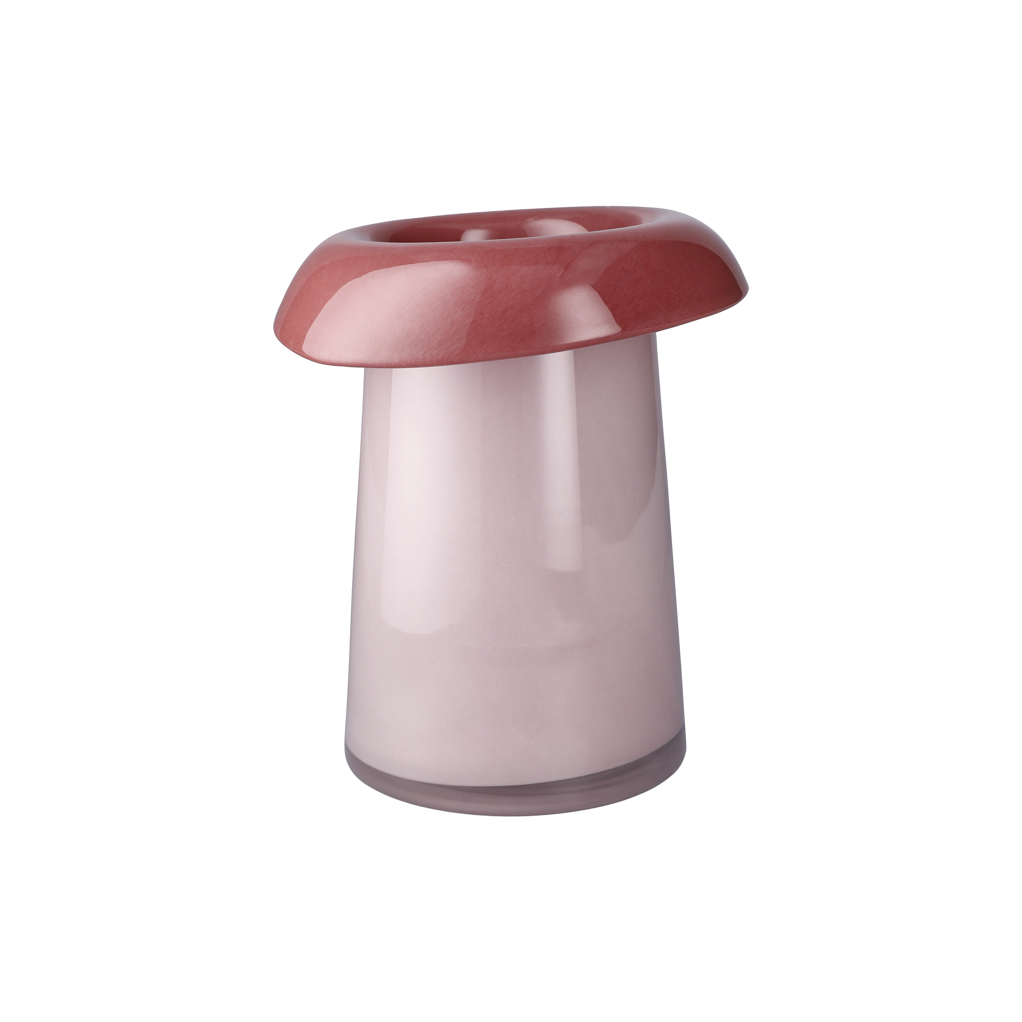 Holmegaard - Soma Vase, rosa/terracotta - H22.5 cm